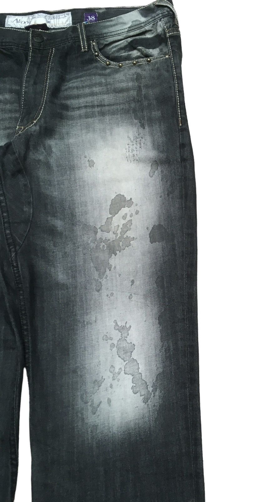 AKOO × Vintage Rare Design Vintage Brand Akoo Baggy Jeans 2000s Size US 38 / EU 54 - 6 Thumbnail
