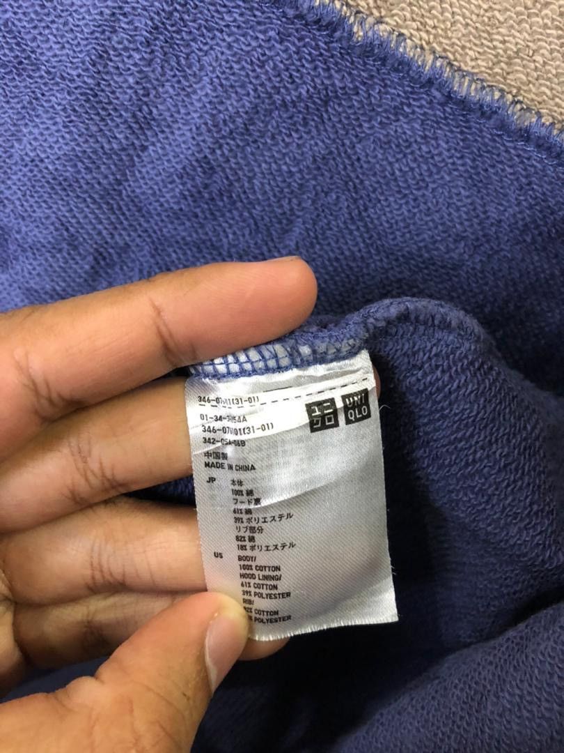 Japanese Brand × Uniqlo Uniqlo Hoodie Three Colour Size M Size US M / EU 48-50 / 2 - 11 Thumbnail