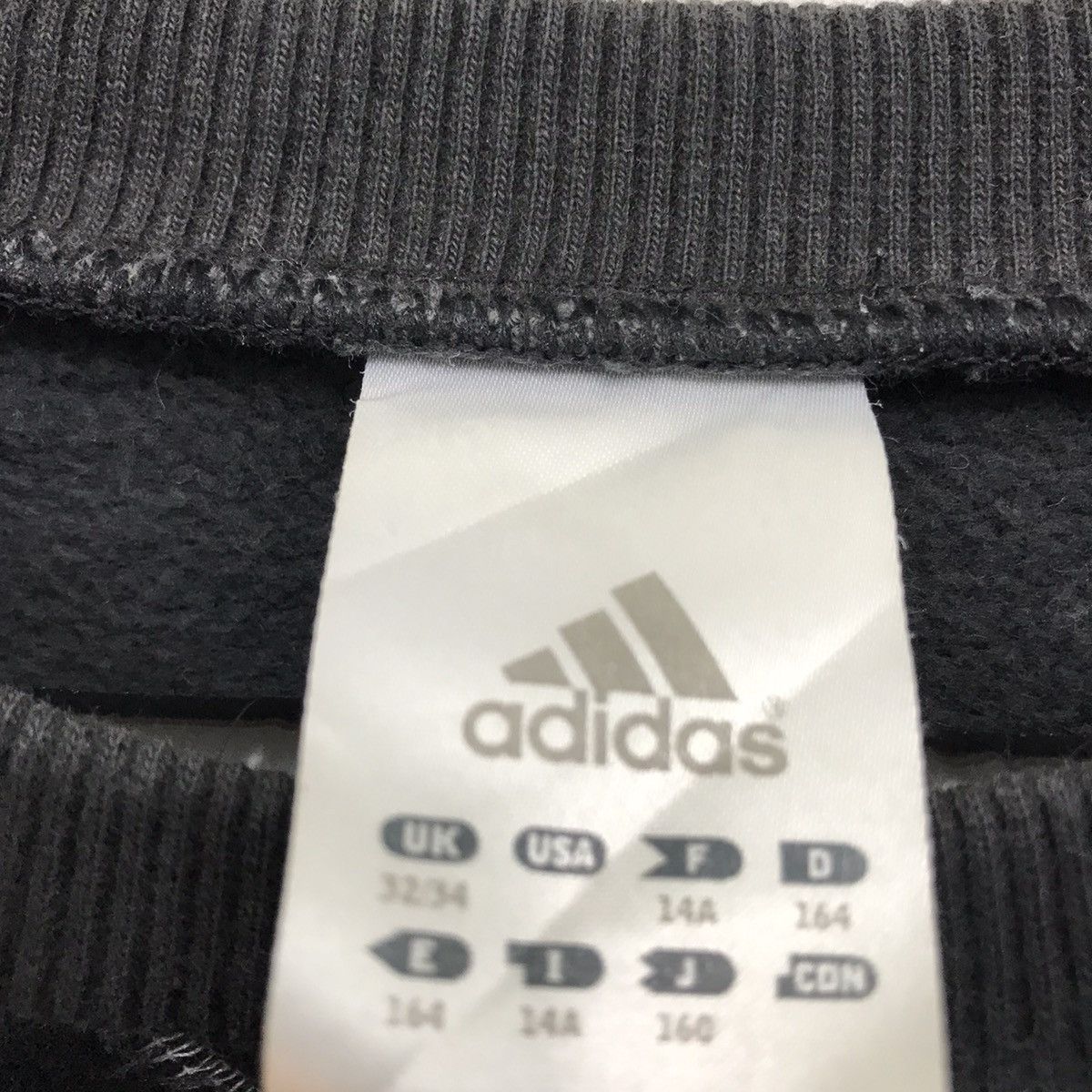 Adidas × Vintage Adidas Sweatshirt Crewneck Biglogo Spellout Adidas Sweater Size US S / EU 44-46 / 1 - 6 Thumbnail
