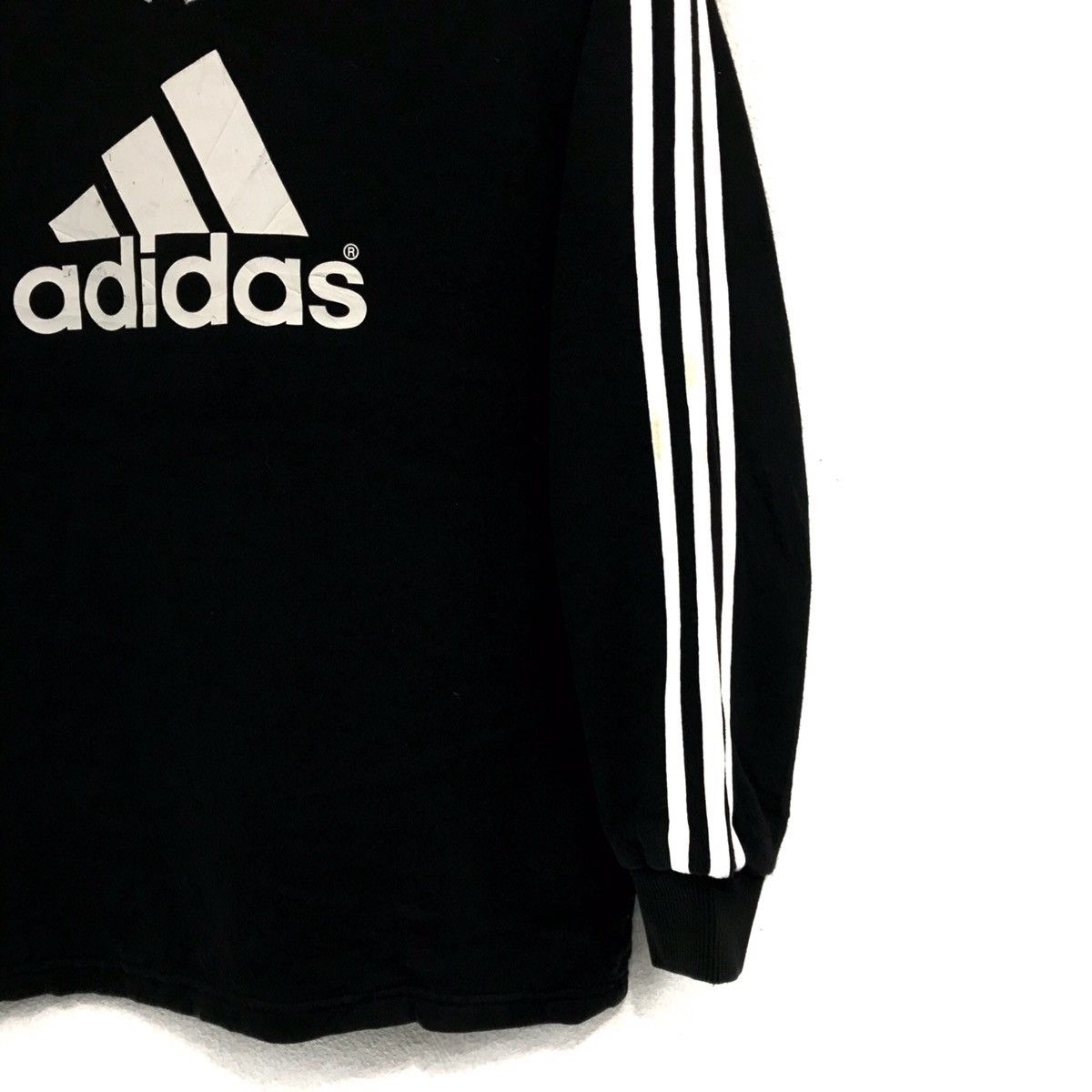Adidas × Vintage Adidas Sweatshirt Crewneck Biglogo Spellout Adidas Sweater Size US S / EU 44-46 / 1 - 5 Thumbnail