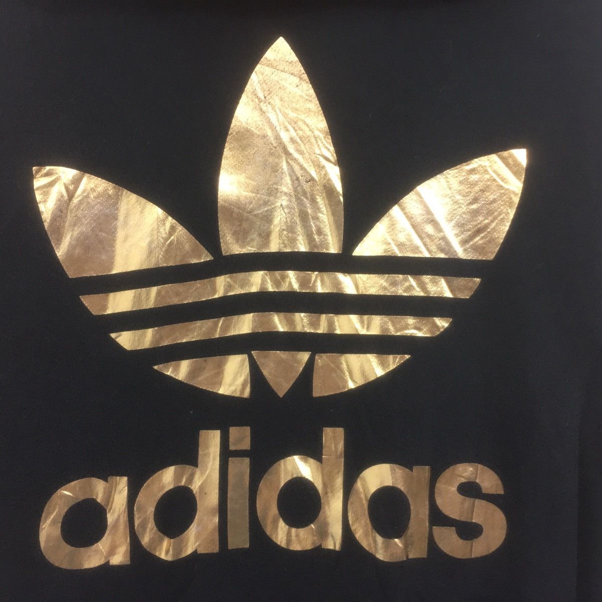 Adidas Vintage Adidas Hoodie Sweatshirt Big Logo Design Sweatshirt Size US M / EU 48-50 / 2 - 3 Thumbnail