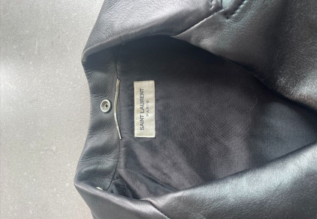 Saint Laurent Paris Saint Laurent Classic biker leather jacket Size US S / EU 44-46 / 1 - 2 Thumbnail