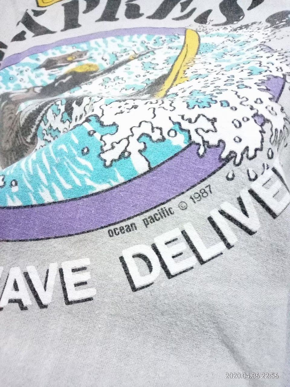 Ocean Pacific Vintage OP summer shirts fashion 1987 surfing sportswear Size US L / EU 52-54 / 3 - 7 Thumbnail