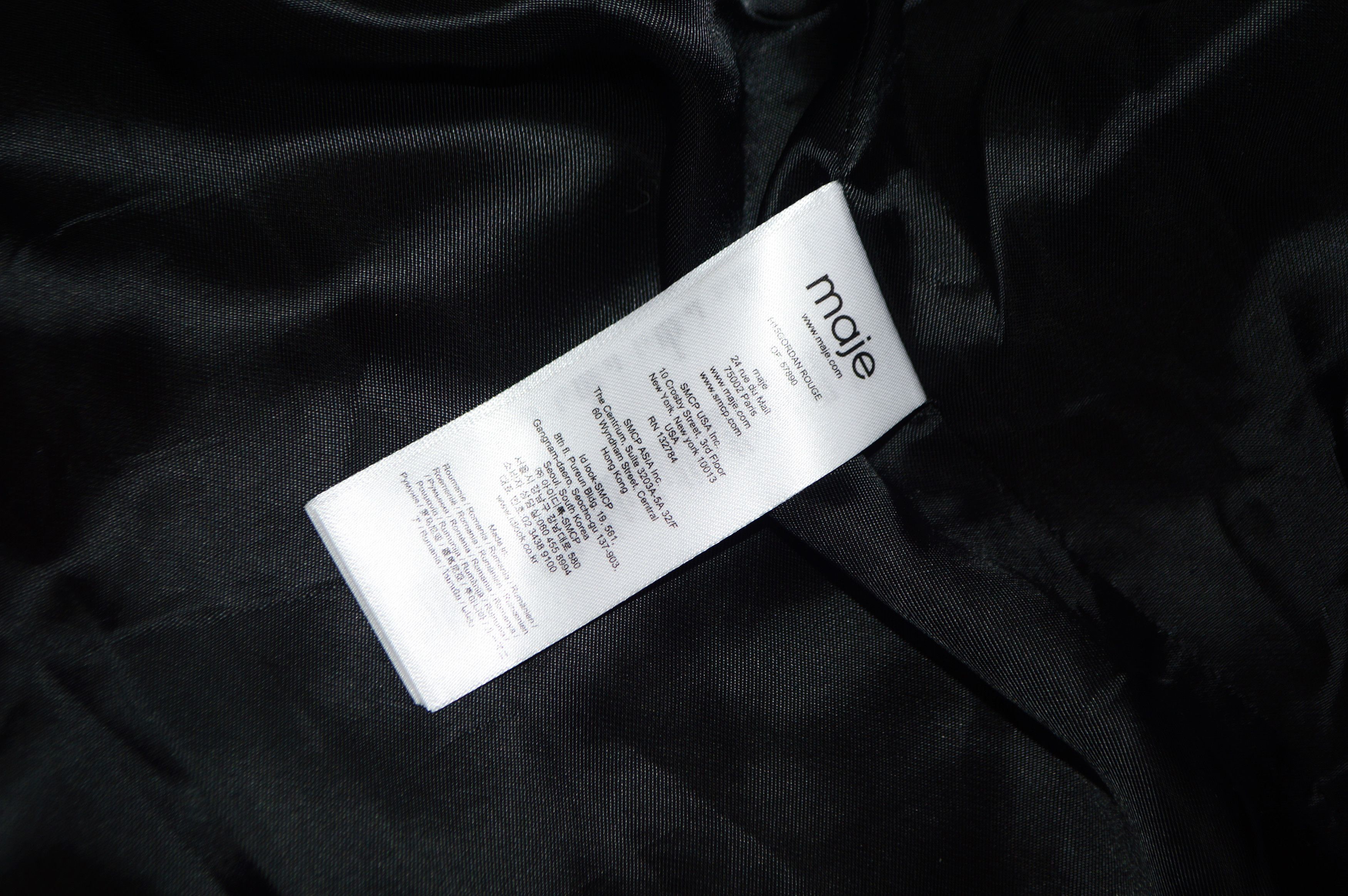 Maje Maje Wool Alpaca Blend Coat Jacket Size 36 Size XS / US 0-2 / IT 36-38 - 7 Thumbnail