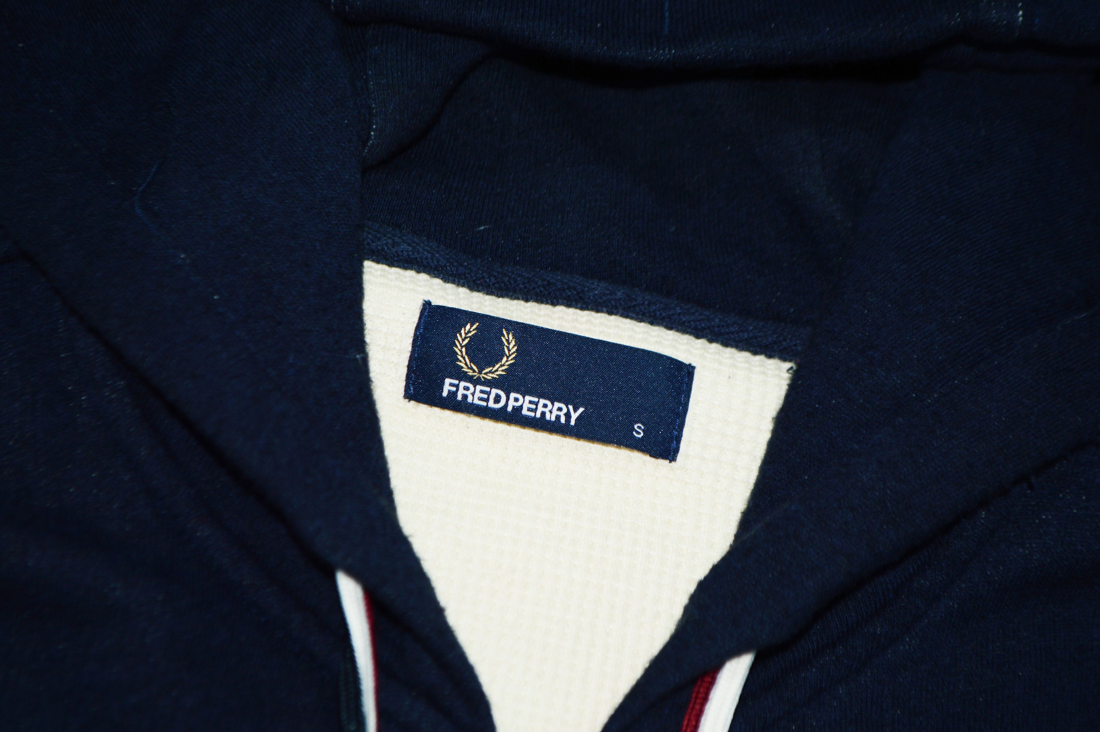 Fred Perry Fred Perry Blue Cotton Full Zip Hoodie Size S Size US S / EU 44-46 / 1 - 5 Thumbnail