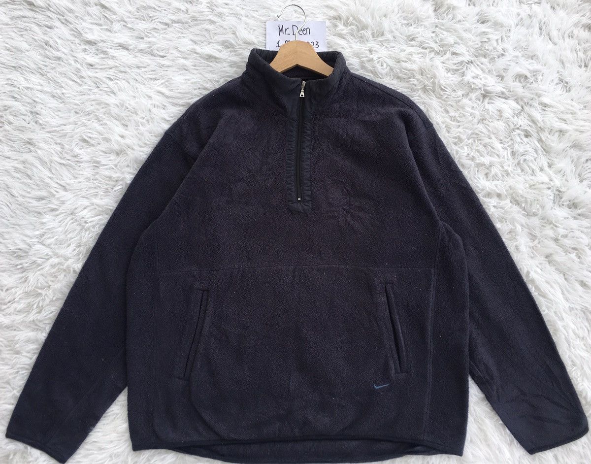Nike Rare Nike Swoosh Logo Fleece Winter Jacket Size US L / EU 52-54 / 3 - 1 Thumbnail