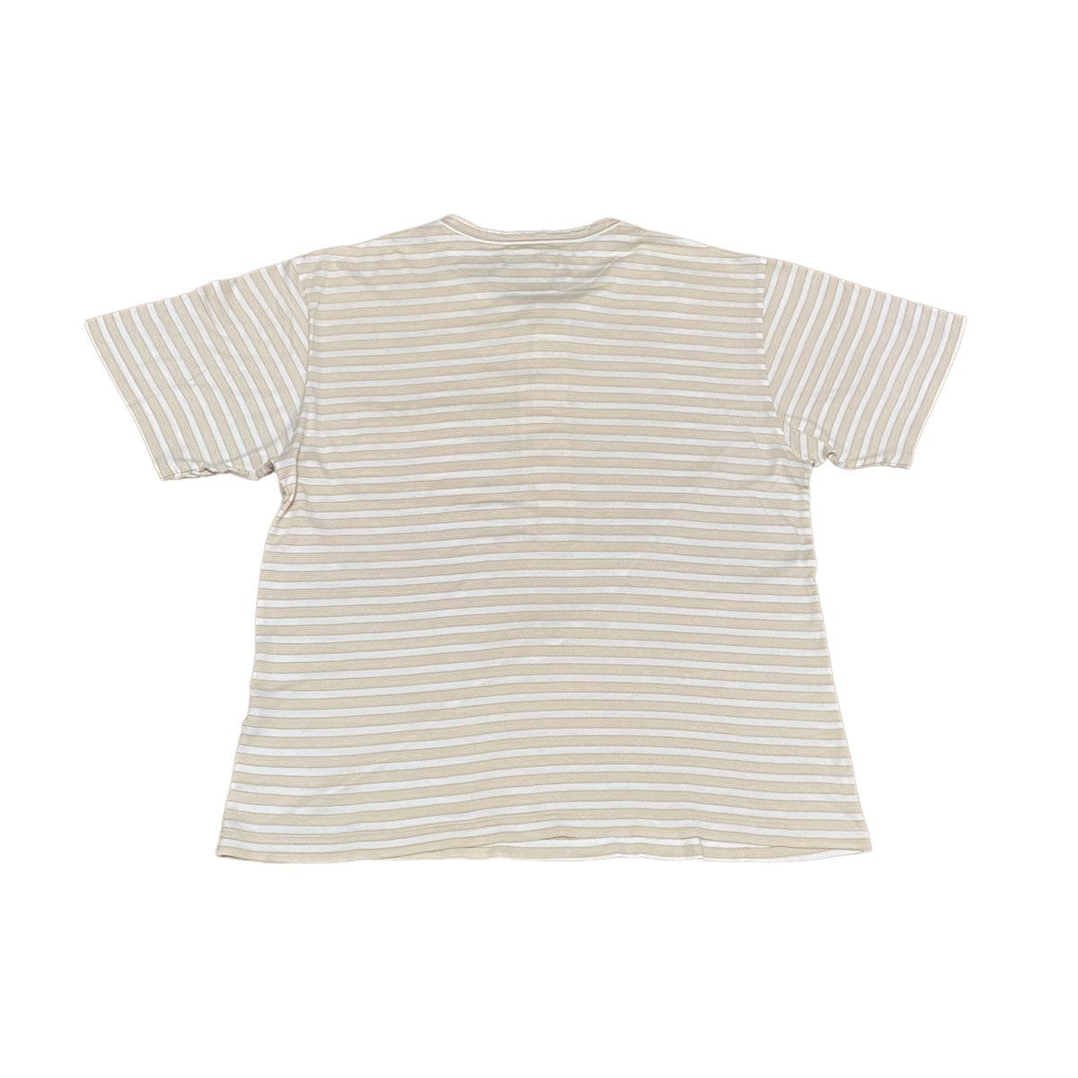 Burberry × Vintage Vintage Burberry Stripes Single Picket T Shirt Size US L / EU 52-54 / 3 - 4 Thumbnail