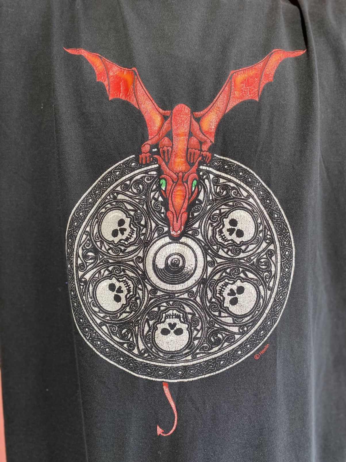 Vintage Vintage dragon tee t-shirt art designer hewlin Size US M / EU 48-50 / 2 - 4 Thumbnail