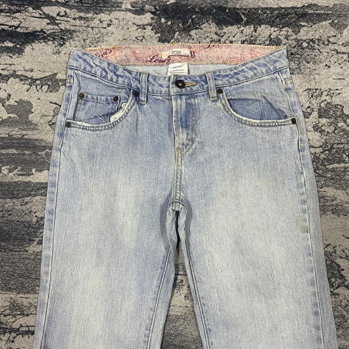 Levi's × Vintage Vintage Levis 527 Strech Flare Denim Jeans Size 28" / US 6 / IT 42 - 2 Thumbnail