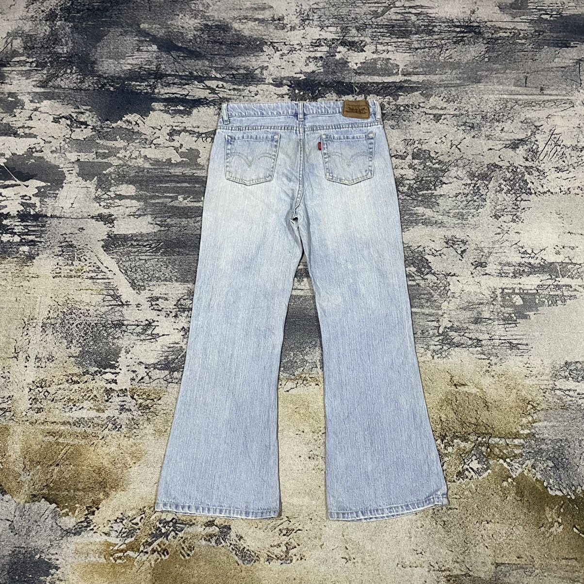 Levi's × Vintage Vintage Levis 527 Strech Flare Denim Jeans Size 28" / US 6 / IT 42 - 6 Thumbnail