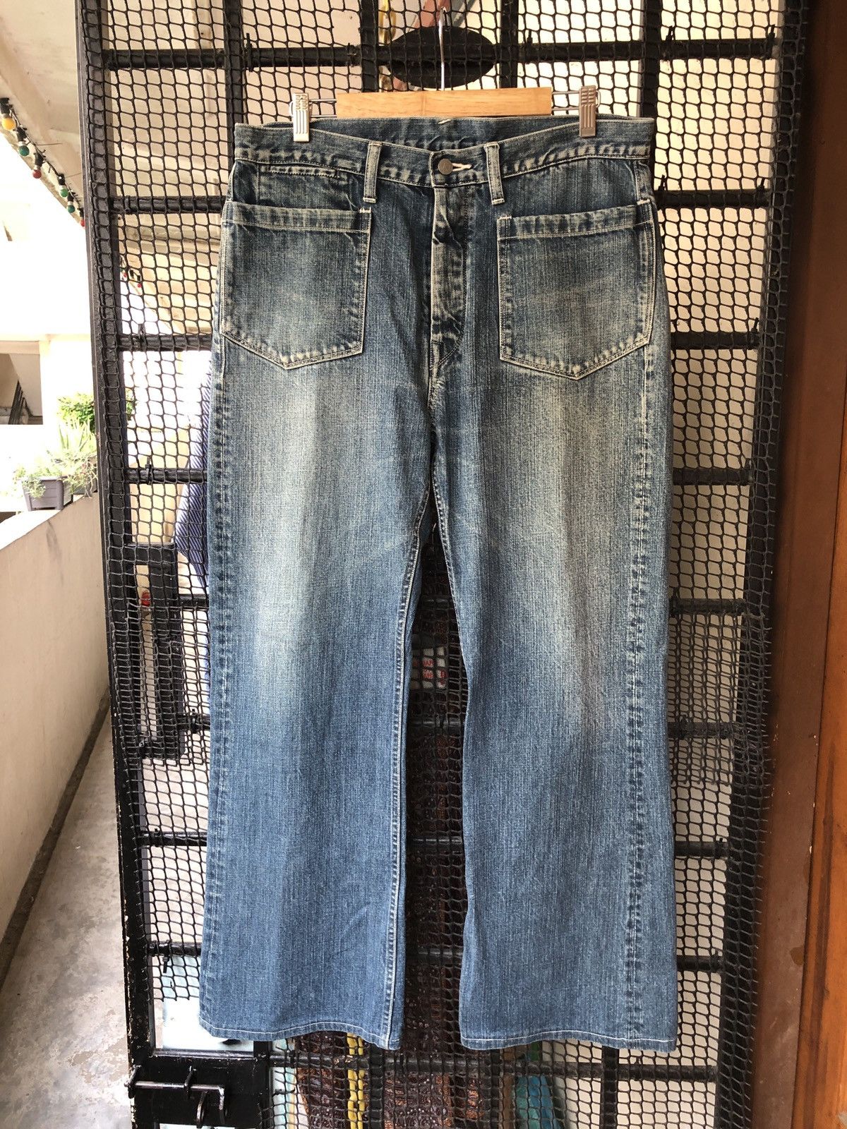 image of Vintage 45Rpm Japan Denim Jeans in Blue, Men's (Size 35)