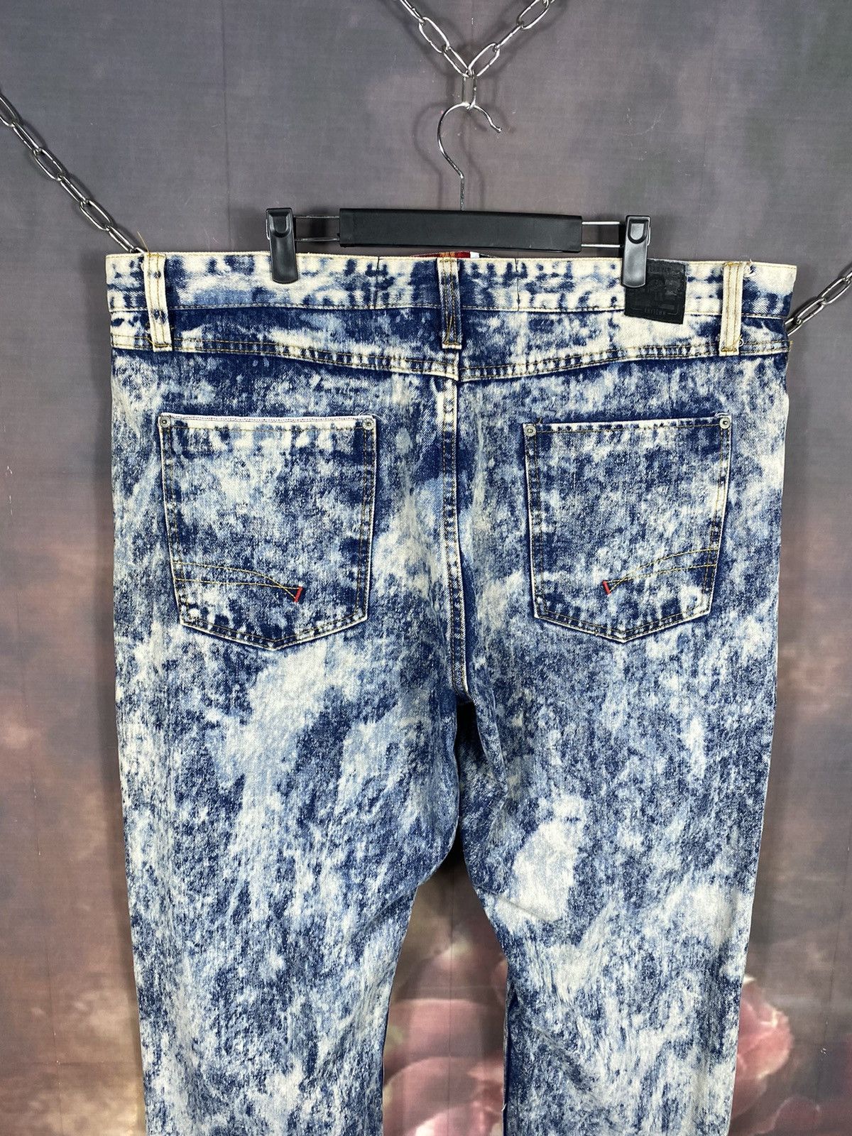 If Six Was Nine × Japanese Brand × Vintage Vintage Japanese Acid Washed Denim Jeans Size US 43 - 6 Thumbnail