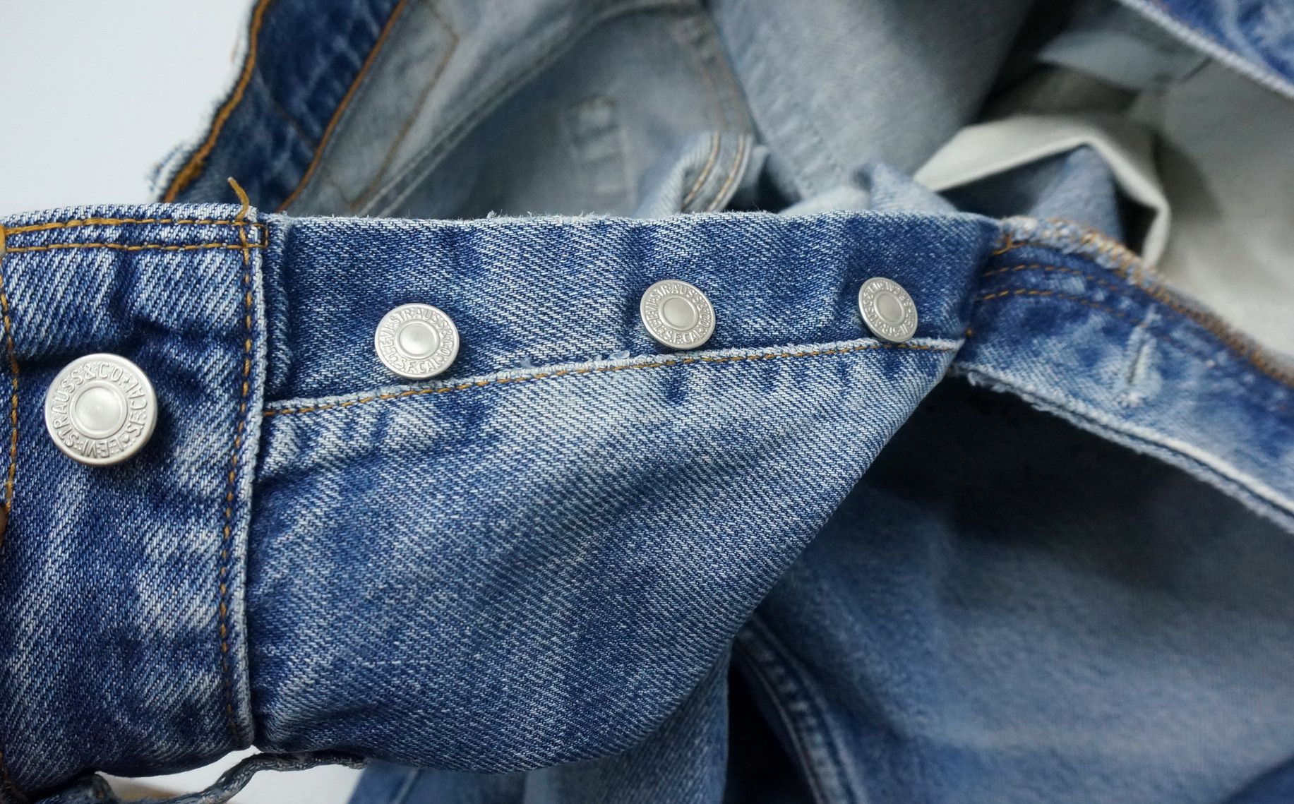 Levi's Levis 522 Distressed Ripped Jeans LF20 Size US 32 / EU 48 - 16 Thumbnail