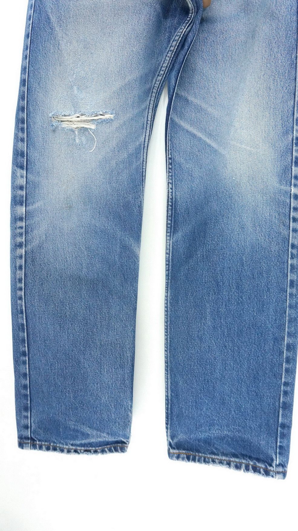 Levi's Levis 522 Distressed Ripped Jeans LF20 Size US 32 / EU 48 - 6 Thumbnail