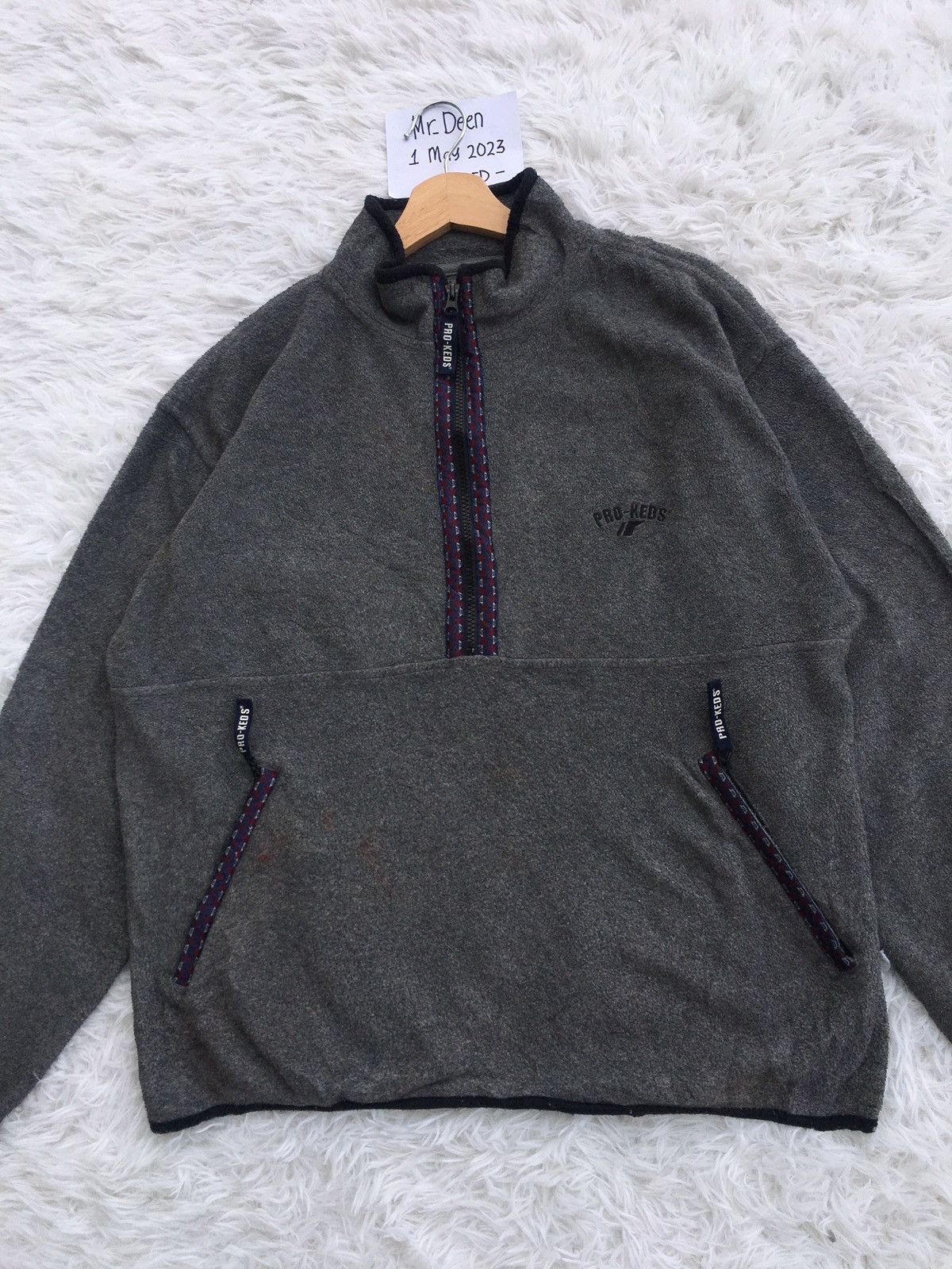Pro-Keds Rare Vintage 90s PRO KEDS Fleece Jacket Size US L / EU 52-54 / 3 - 4 Thumbnail