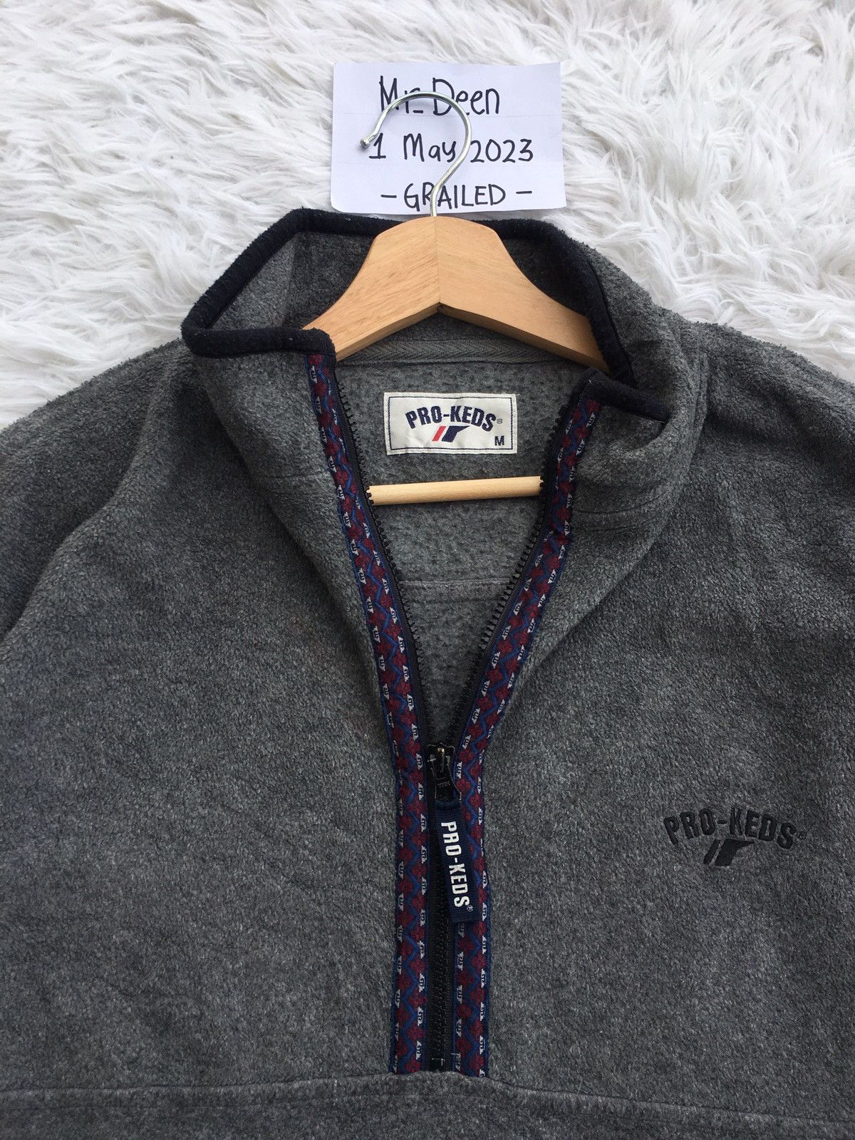 Pro-Keds Rare Vintage 90s PRO KEDS Fleece Jacket Size US L / EU 52-54 / 3 - 6 Thumbnail