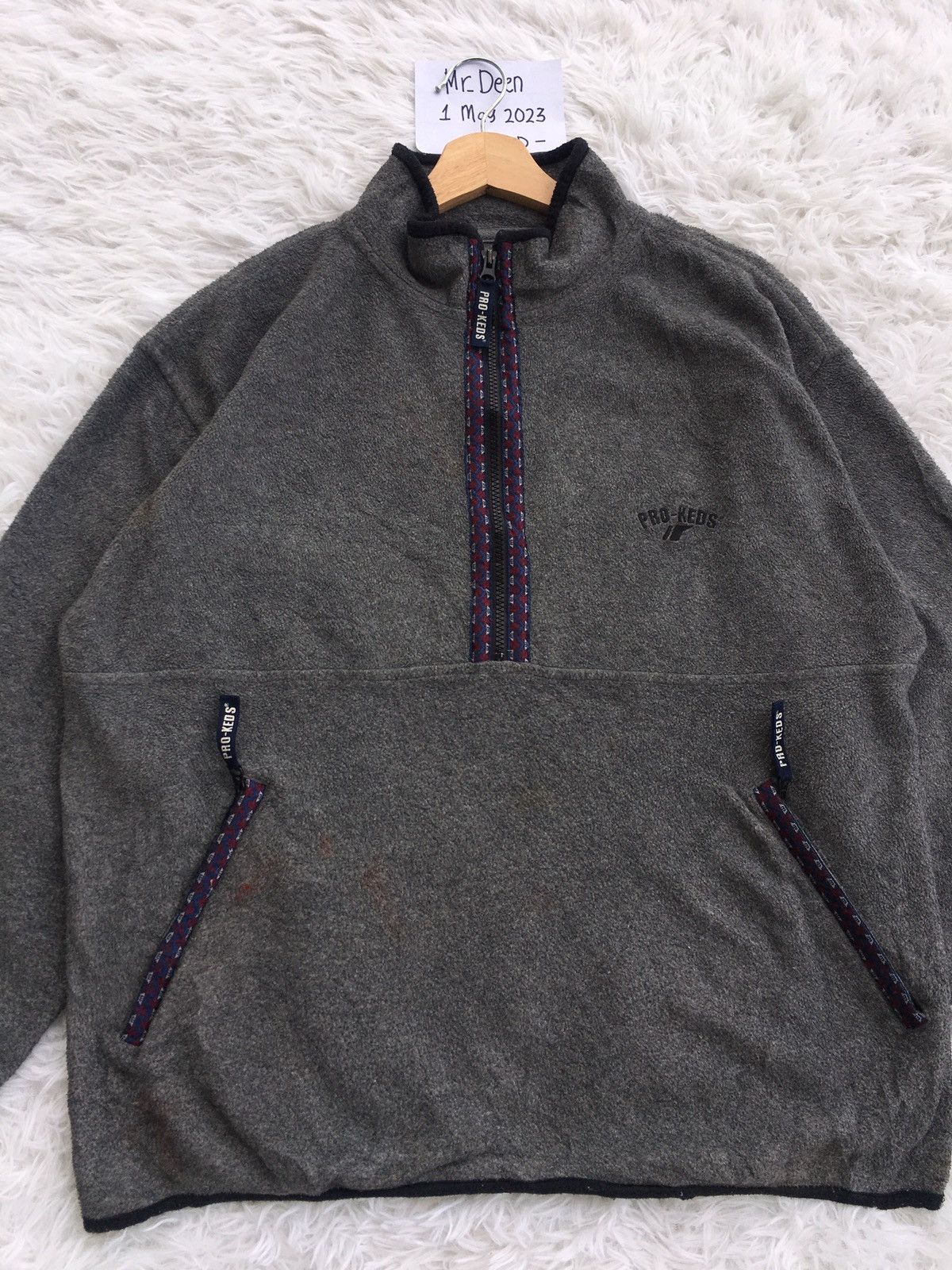 Pro-Keds Rare Vintage 90s PRO KEDS Fleece Jacket Size US L / EU 52-54 / 3 - 5 Thumbnail