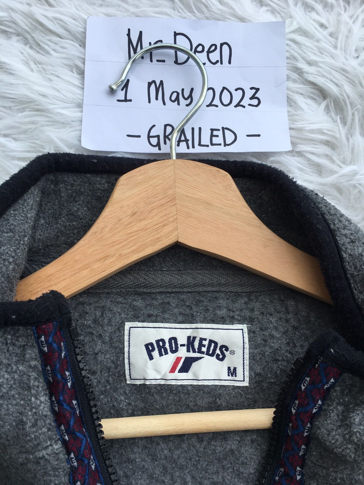 Pro-Keds Rare Vintage 90s PRO KEDS Fleece Jacket Size US L / EU 52-54 / 3 - 7 Thumbnail