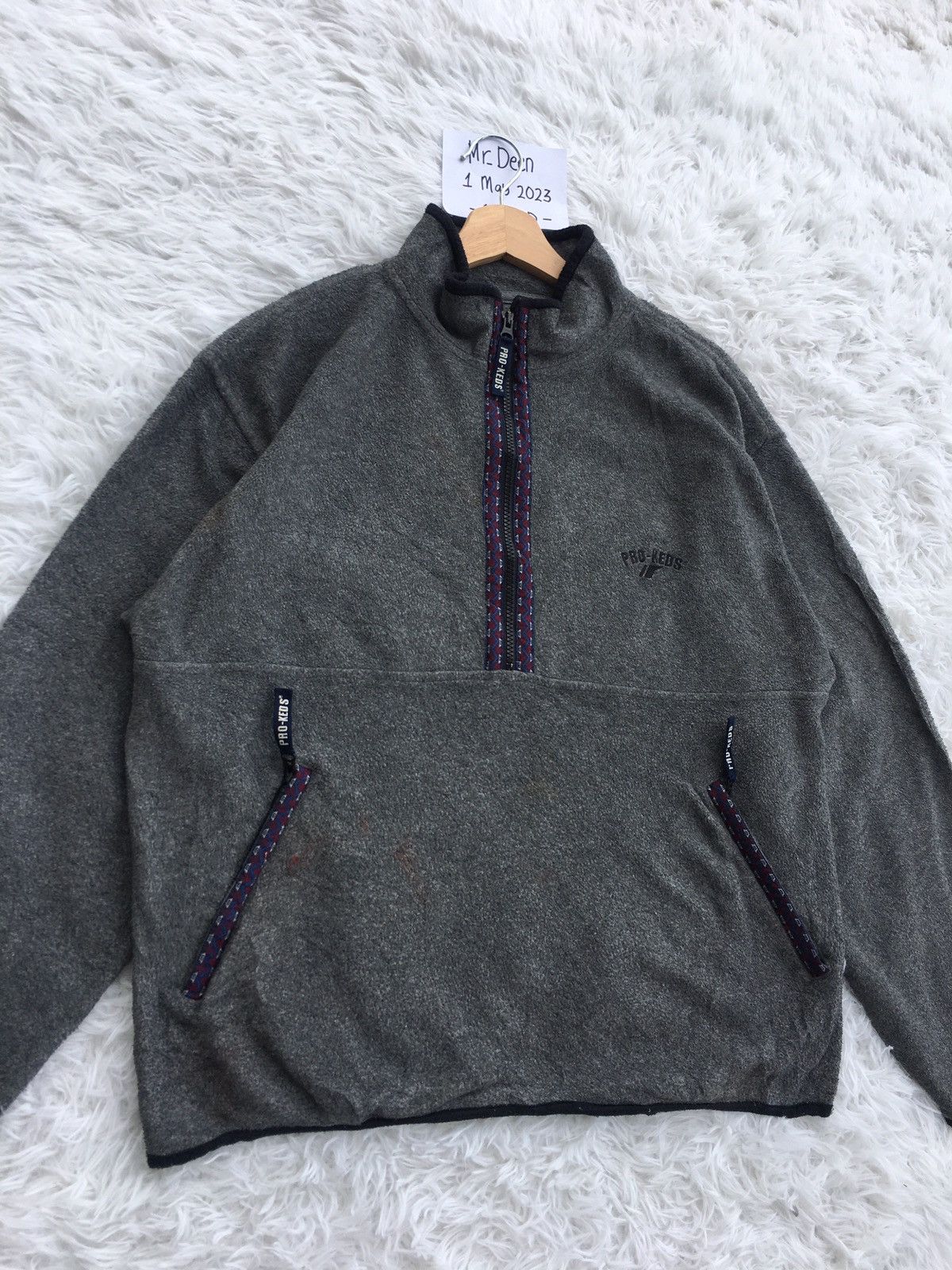 Pro-Keds Rare Vintage 90s PRO KEDS Fleece Jacket Size US L / EU 52-54 / 3 - 3 Thumbnail