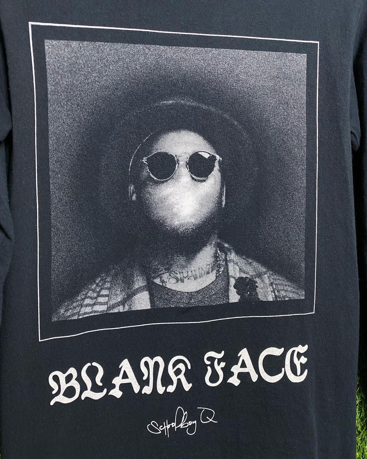 Rap Tees × Vintage 🚨Vintage School Boy Q Blank Face Kanye TDE Rap Tee T-Shirt Size US S / EU 44-46 / 1 - 5 Thumbnail
