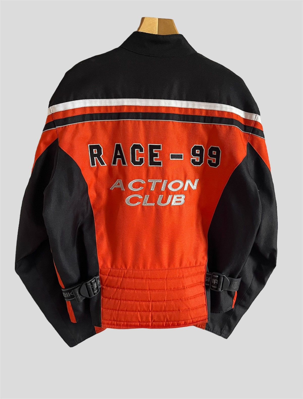 Fox Racing Biker Jacket Vintage 90s Size US L / EU 52-54 / 3 - 3 Thumbnail
