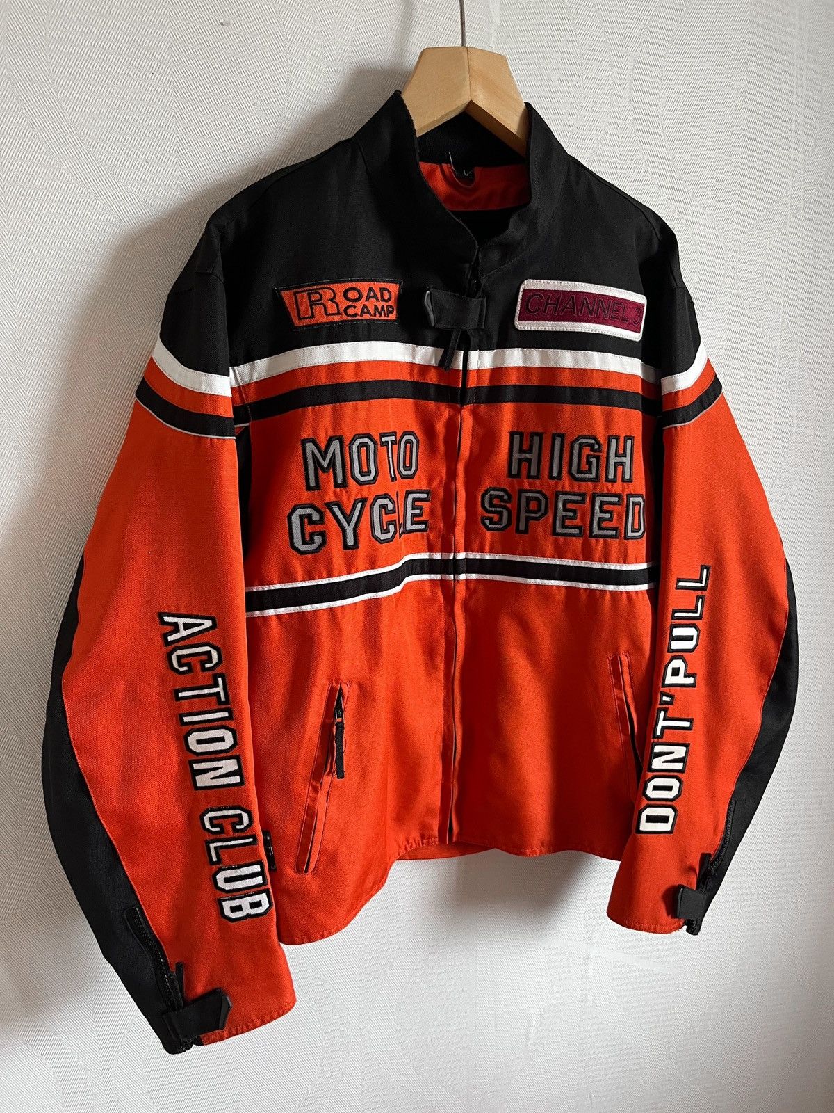 Fox Racing Biker Jacket Vintage 90s Size US L / EU 52-54 / 3 - 1 Thumbnail