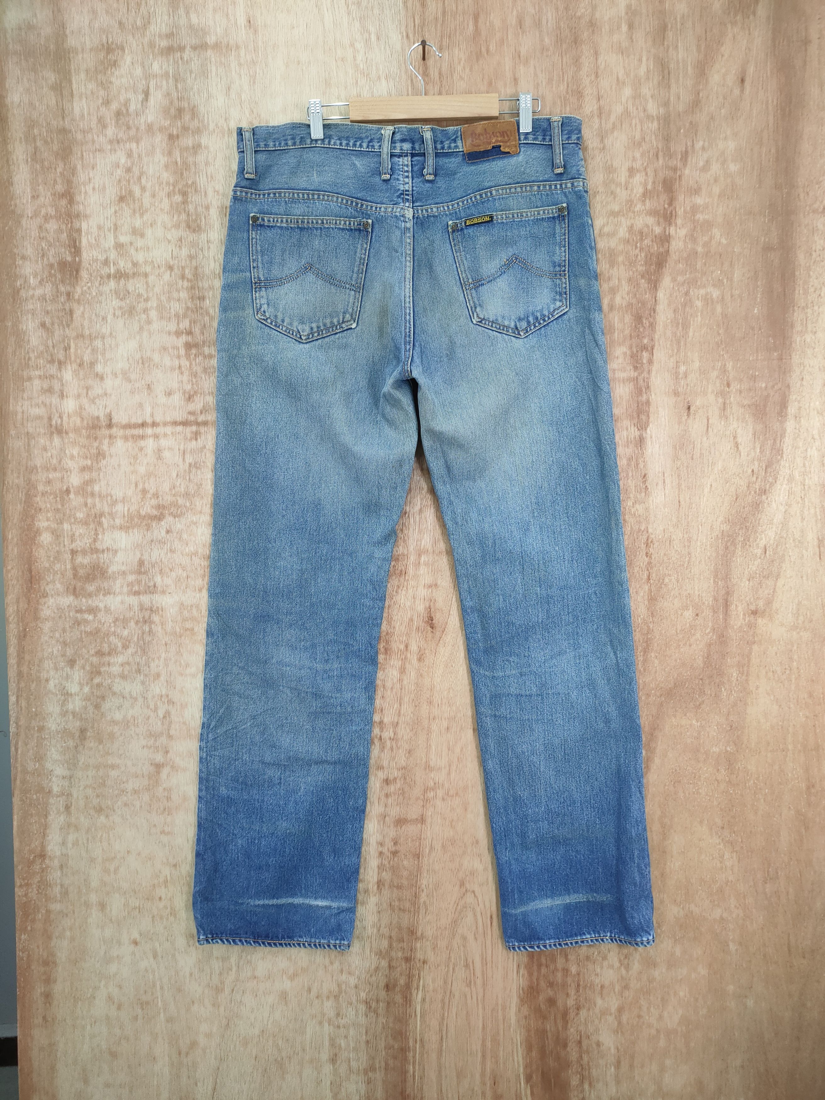 Japanese Brand AUTHENTIC BOBSON VINTAGE FADED JEANS DENIM PANTS Size US 36 / EU 52 - 2 Thumbnail
