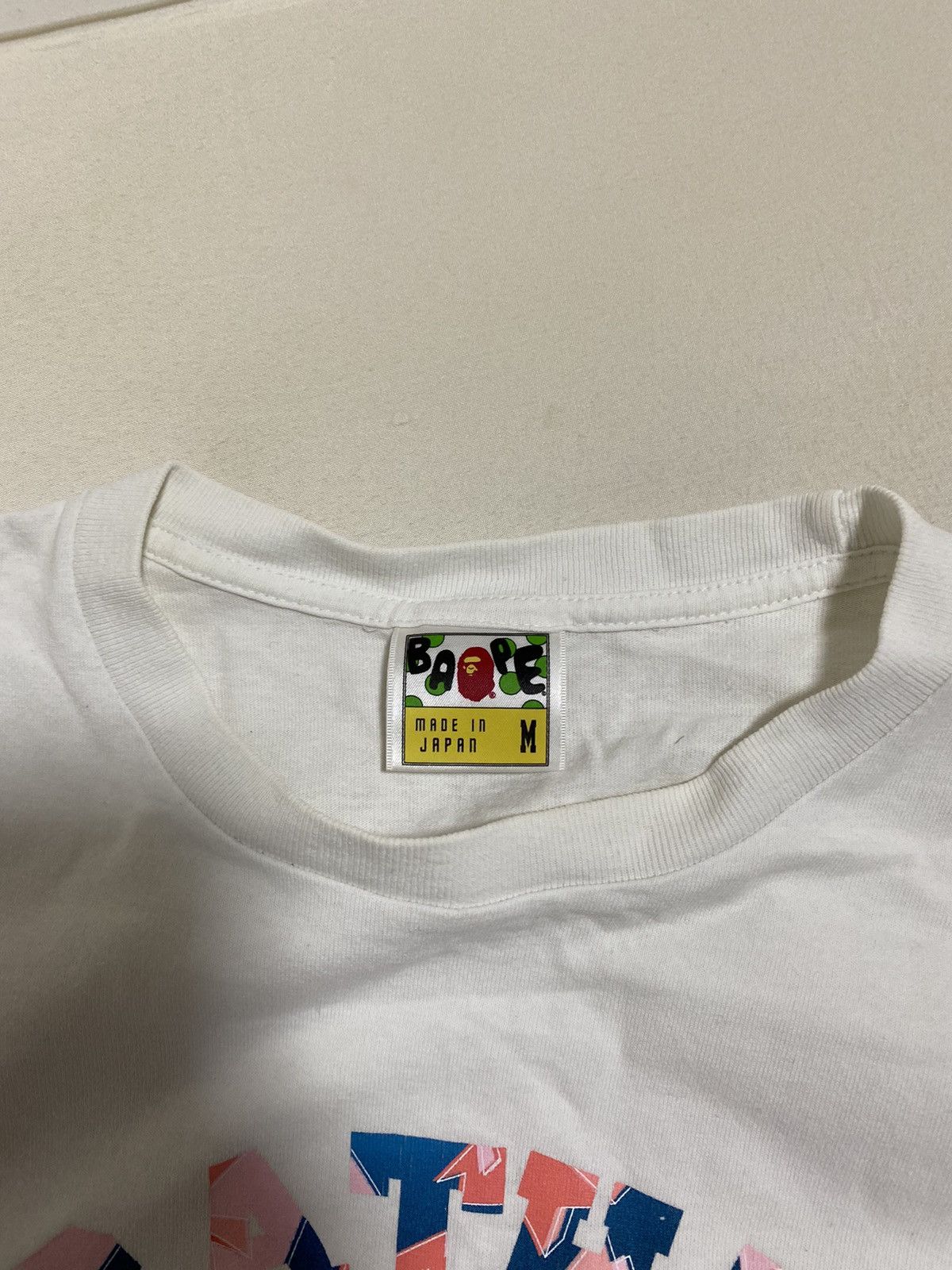 Bape 3D Sta College Tee Size US M / EU 48-50 / 2 - 6 Thumbnail
