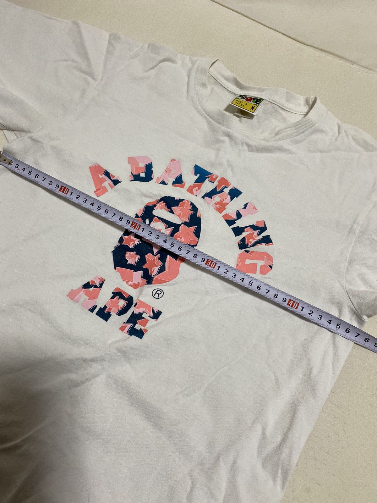 Bape 3D Sta College Tee Size US M / EU 48-50 / 2 - 14 Thumbnail