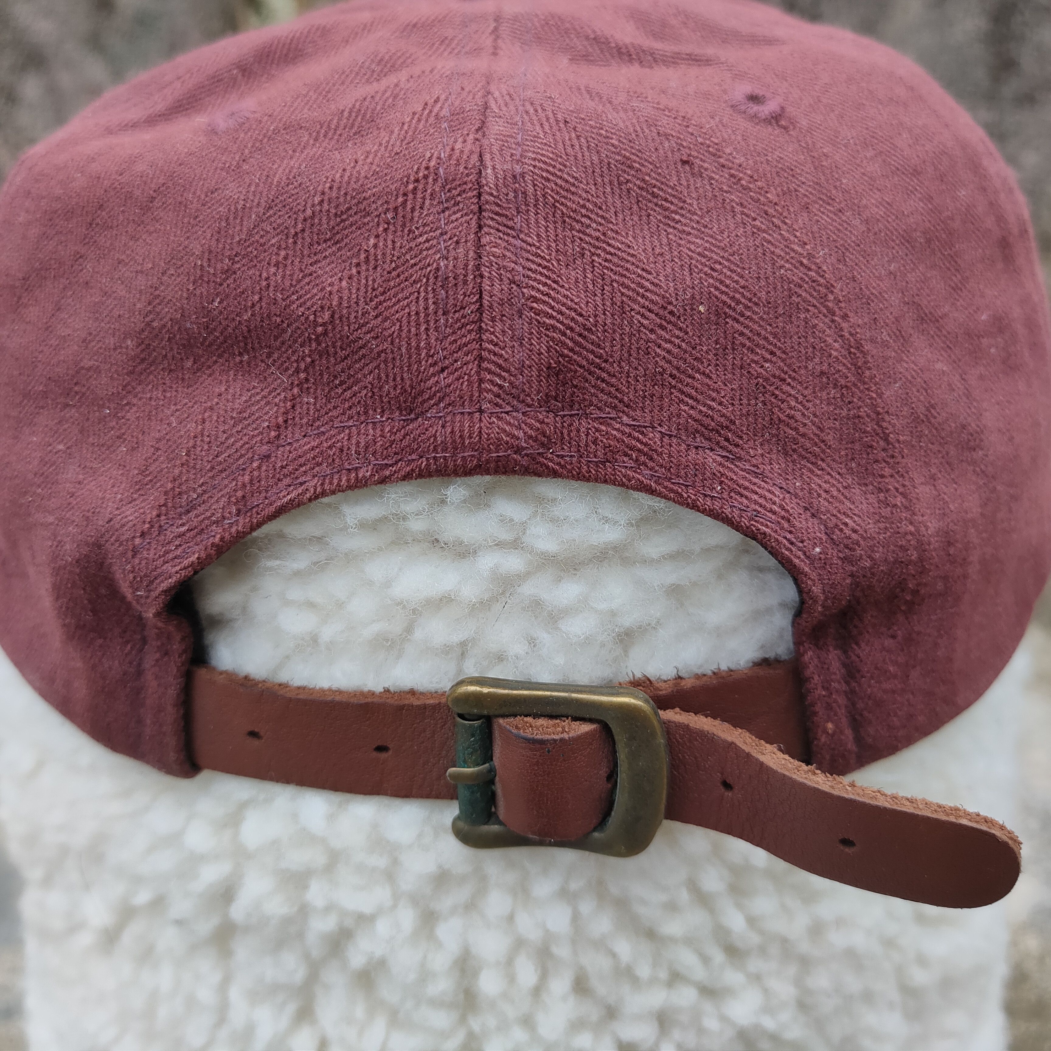 Japanese Brand Vintage VON DUTCH Distressed Cap Leather Adjustable Size ONE SIZE - 4 Thumbnail