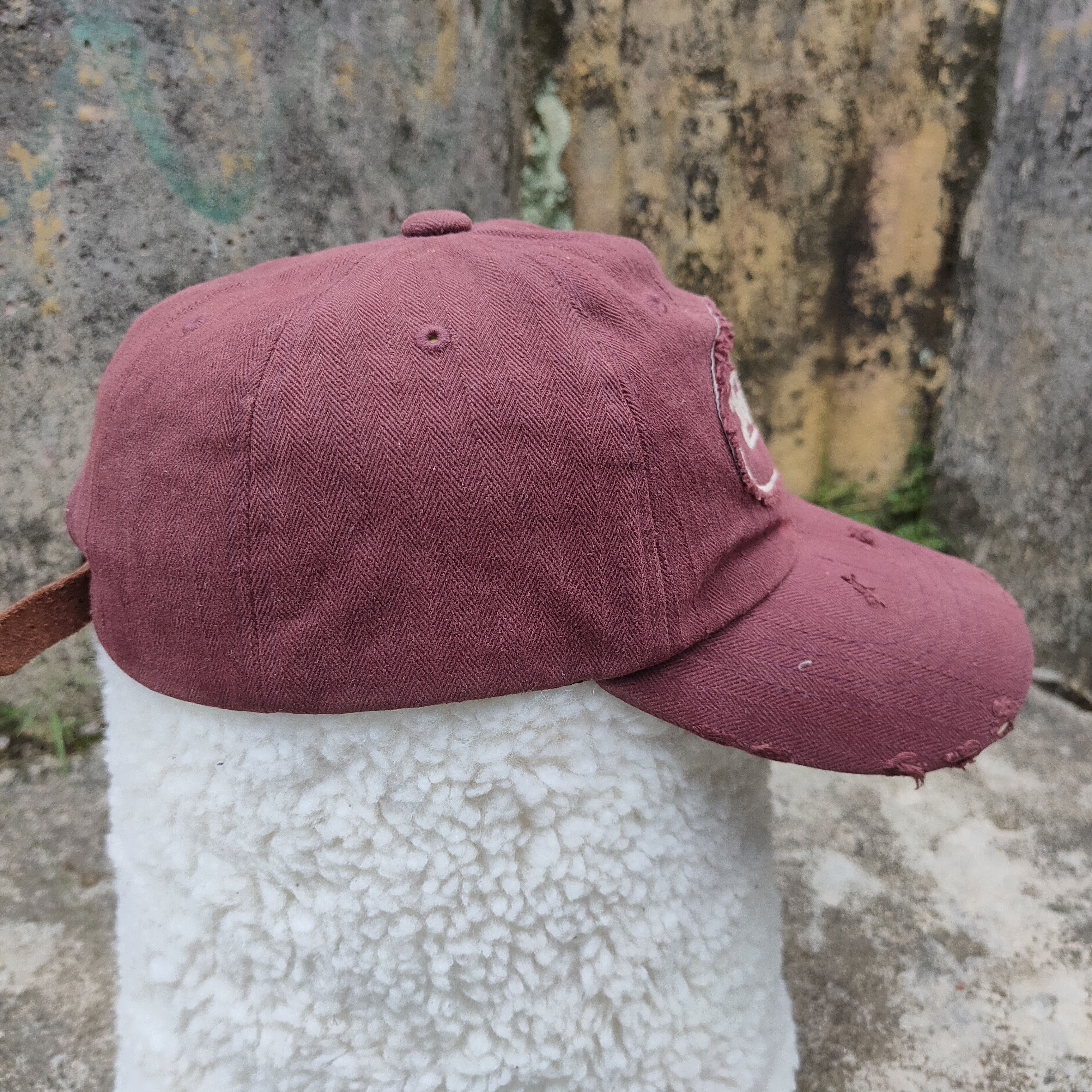Japanese Brand Vintage VON DUTCH Distressed Cap Leather Adjustable Size ONE SIZE - 5 Thumbnail