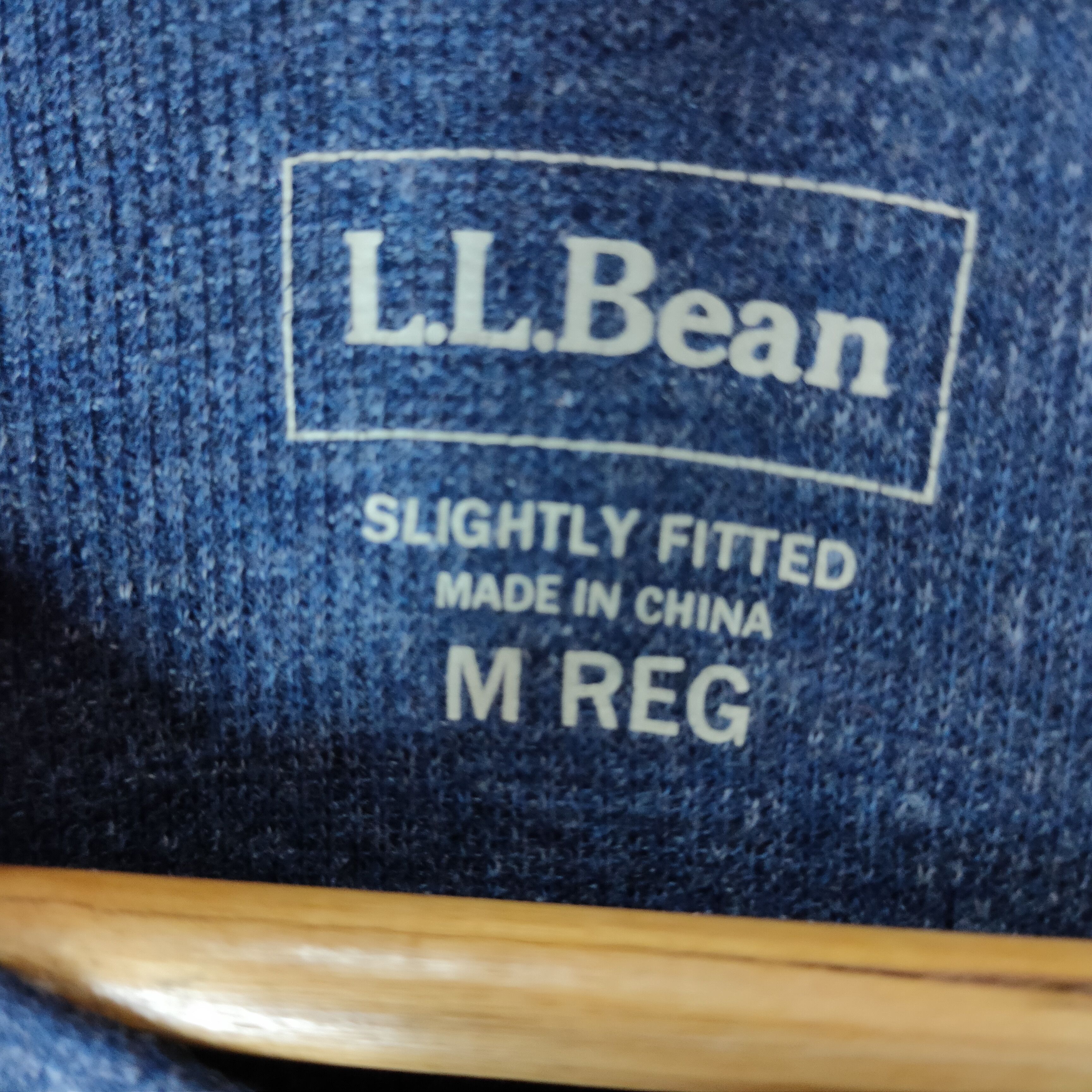 L.L. Bean L.L. BEAN 3 BUTTON Neck Blue Black Long Sleeve Sweatshirt Size US M / EU 48-50 / 2 - 5 Thumbnail