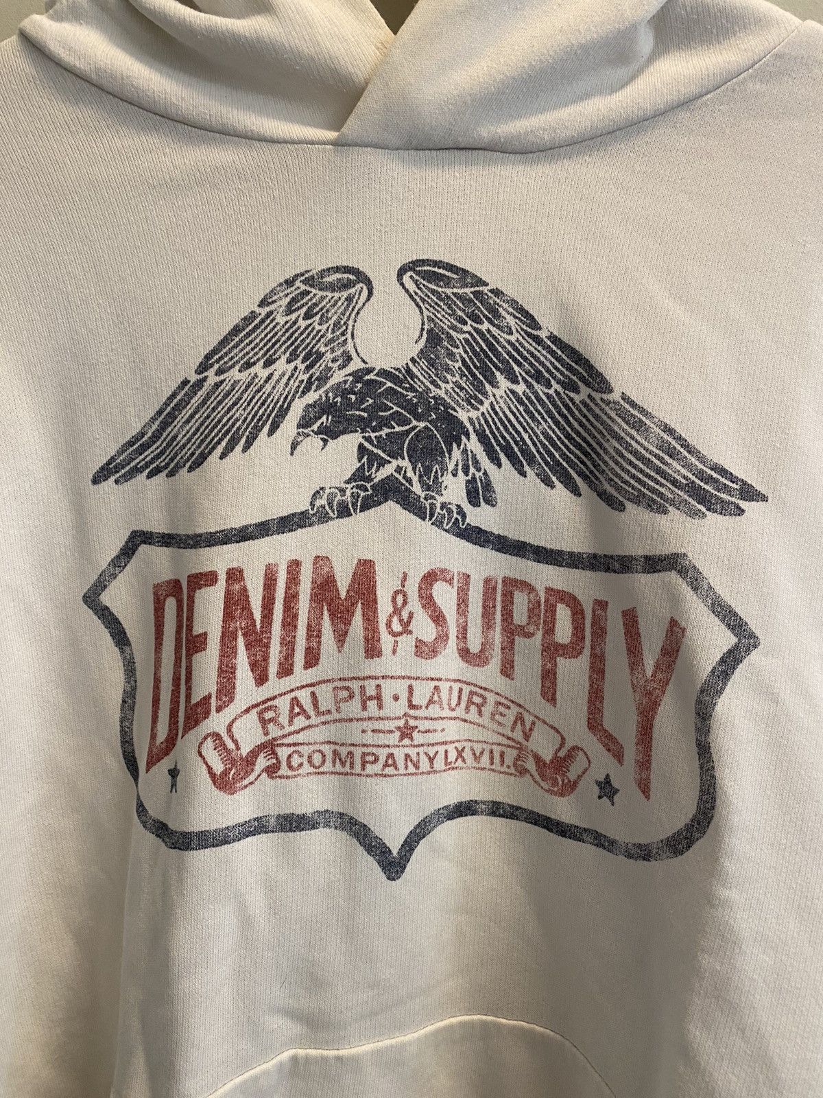 Denim & Supply Ralph Lauren × Polo Ralph Lauren × Vintage Denim & Supply Ralph Lauren Eagle Hoodie Size US XL / EU 56 / 4 - 3 Thumbnail