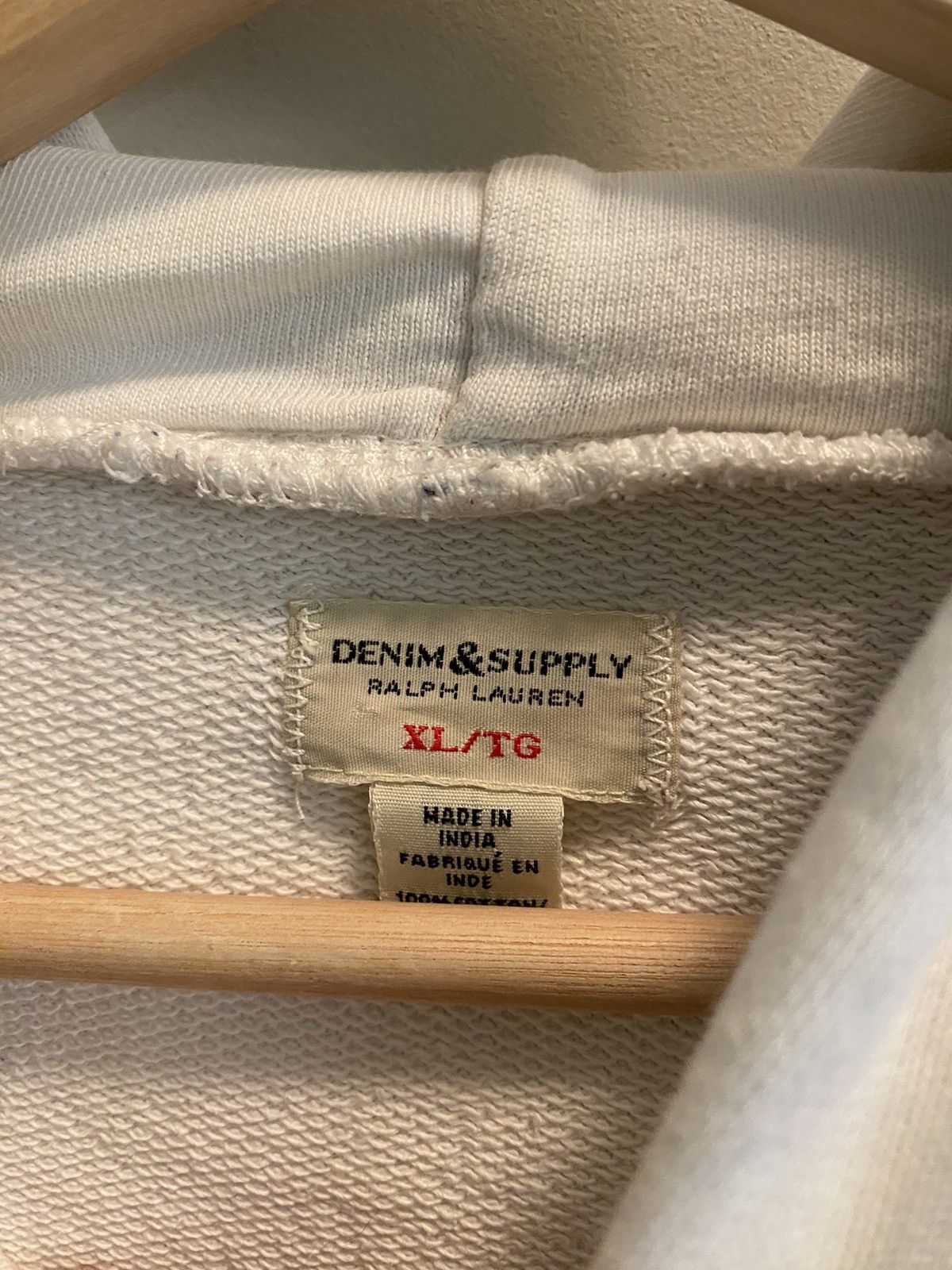 Denim & Supply Ralph Lauren × Polo Ralph Lauren × Vintage Denim & Supply Ralph Lauren Eagle Hoodie Size US XL / EU 56 / 4 - 4 Thumbnail