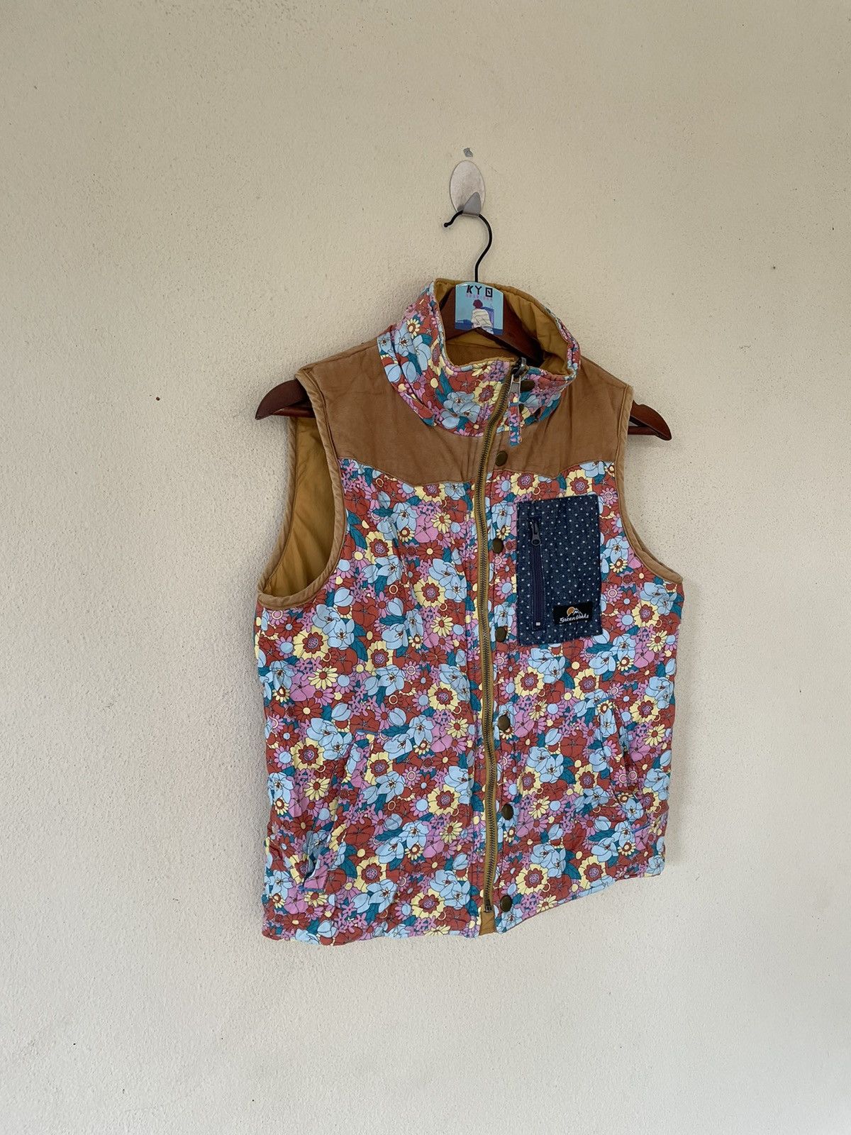 Japanese Brand REVERSIBLE GREEN WALK QUILTED VEST Size US M / EU 48-50 / 2 - 5 Thumbnail
