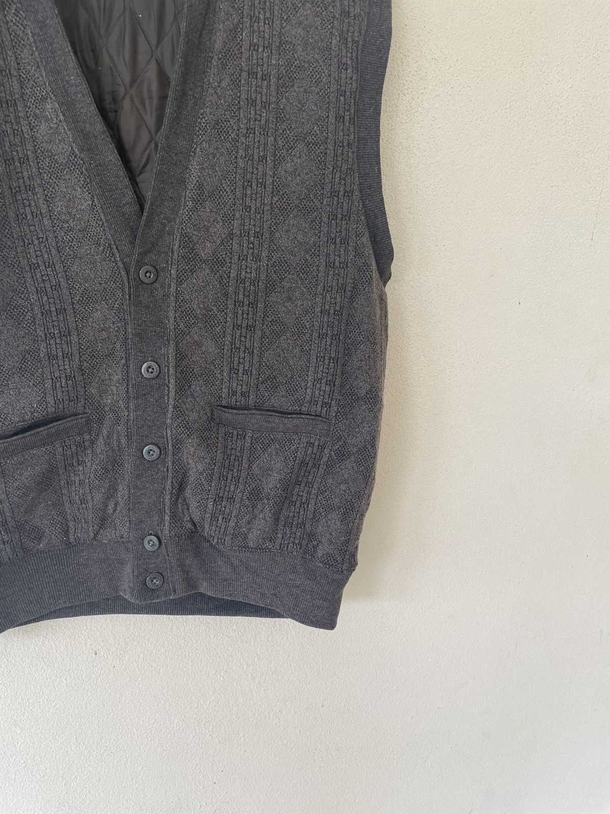 Japanese Brand × Vintage VINTAGE PIAZZA VALENTINO VEST Size US L / EU 52-54 / 3 - 7 Thumbnail