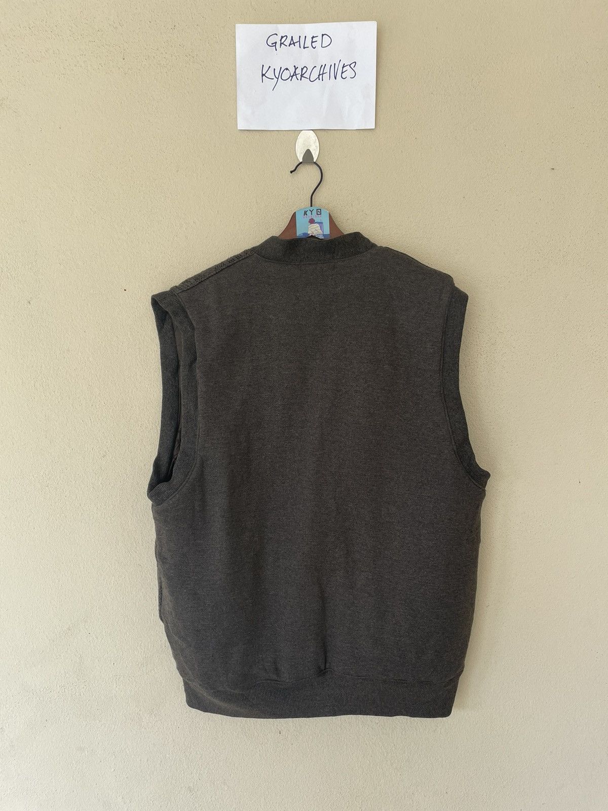 Japanese Brand × Vintage VINTAGE PIAZZA VALENTINO VEST Size US L / EU 52-54 / 3 - 4 Thumbnail