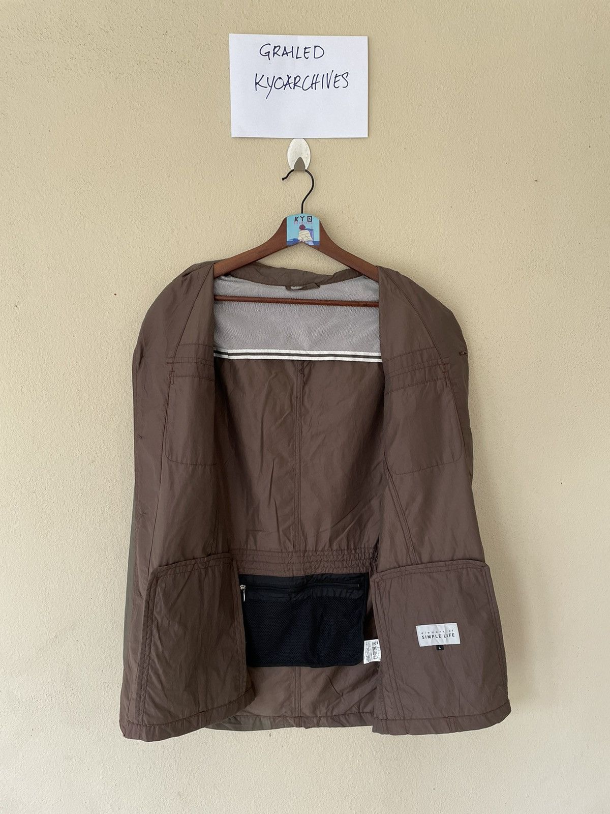 Japanese Brand ELEMENT OF SIMPLE LIFE TACTICAL COMBAT JACKET Size US L / EU 52-54 / 3 - 8 Thumbnail