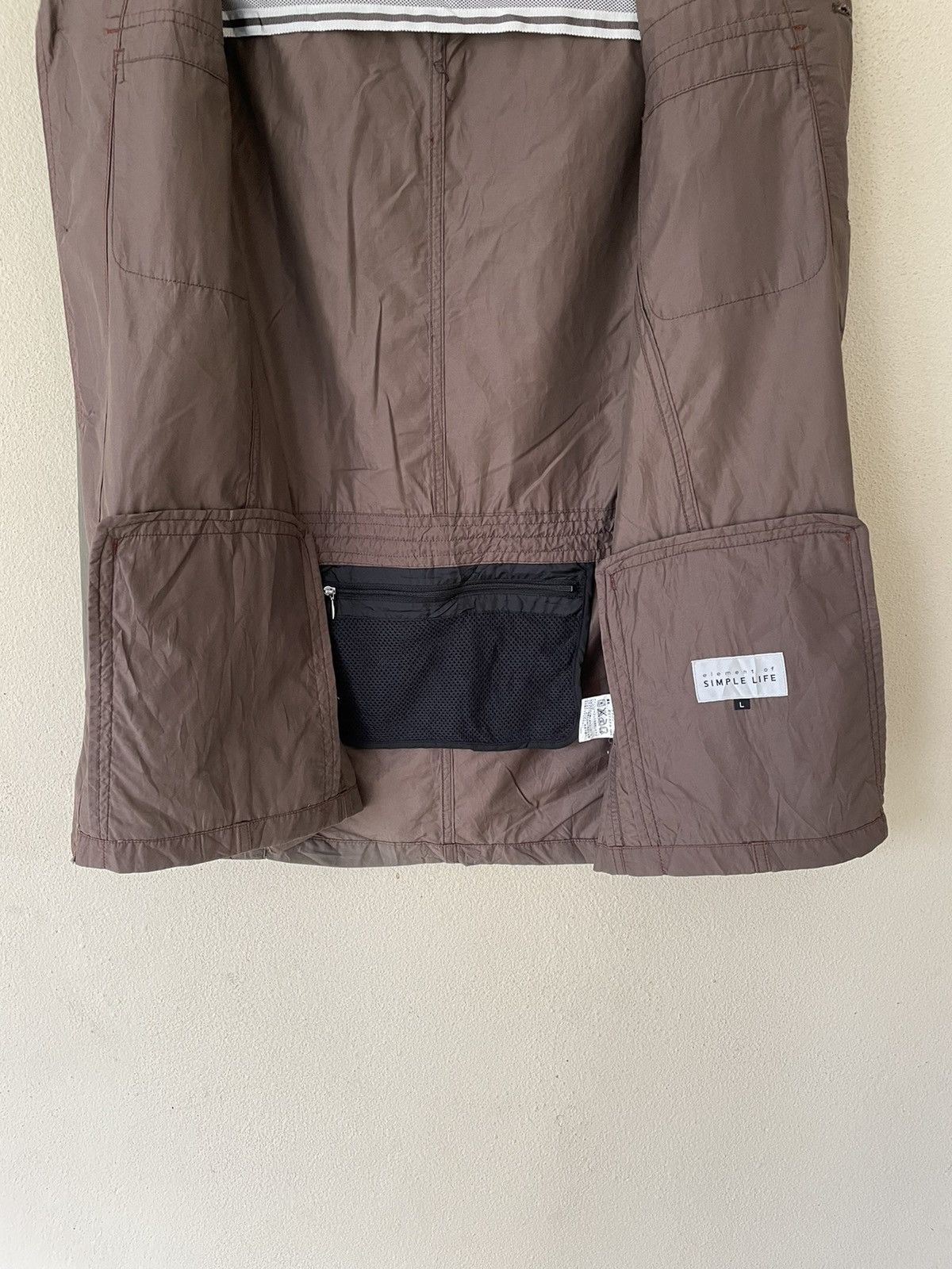 Japanese Brand ELEMENT OF SIMPLE LIFE TACTICAL COMBAT JACKET Size US L / EU 52-54 / 3 - 10 Thumbnail