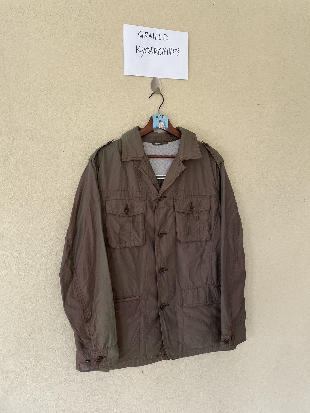 Japanese Brand ELEMENT OF SIMPLE LIFE TACTICAL COMBAT JACKET Size US L / EU 52-54 / 3 - 2 Thumbnail