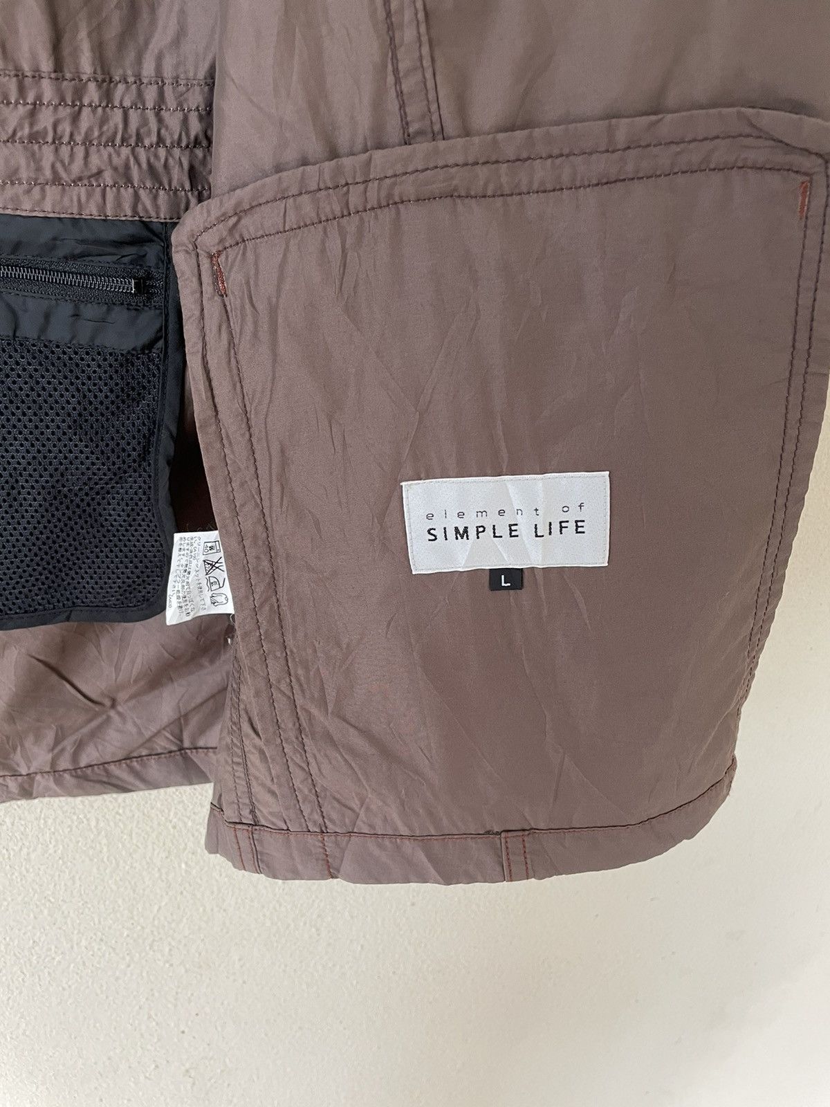 Japanese Brand ELEMENT OF SIMPLE LIFE TACTICAL COMBAT JACKET Size US L / EU 52-54 / 3 - 9 Thumbnail