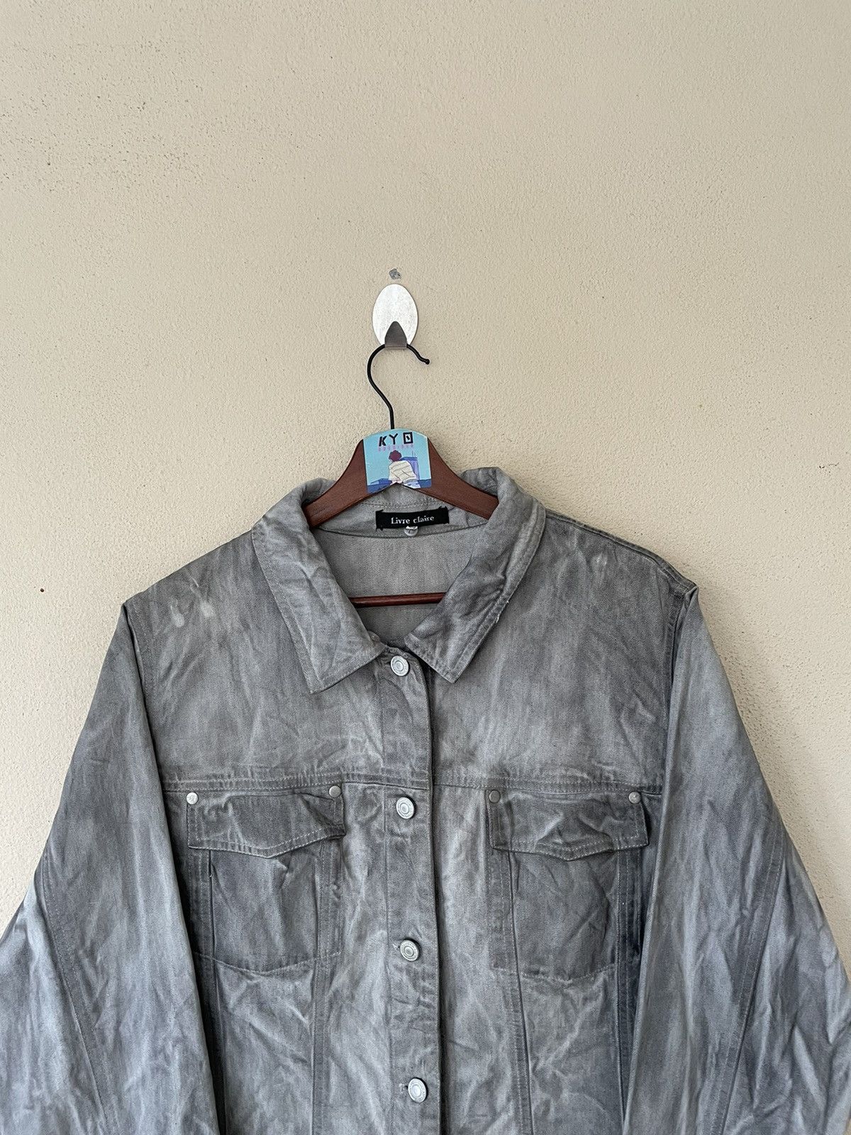 Other OIL STAINS STYLE DENIM LIRVE CLAIRE JACKET Size US M / EU 48-50 / 2 - 5 Thumbnail