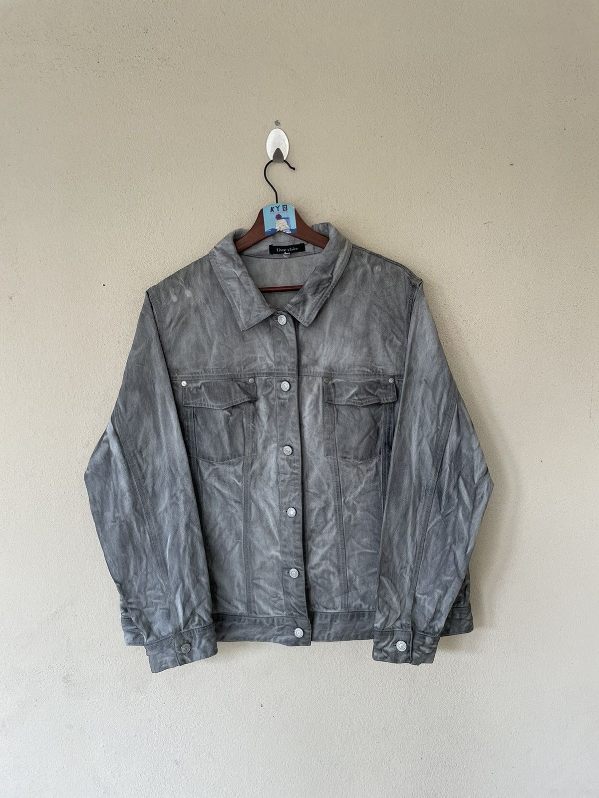 Other OIL STAINS STYLE DENIM LIRVE CLAIRE JACKET Size US M / EU 48-50 / 2 - 3 Thumbnail