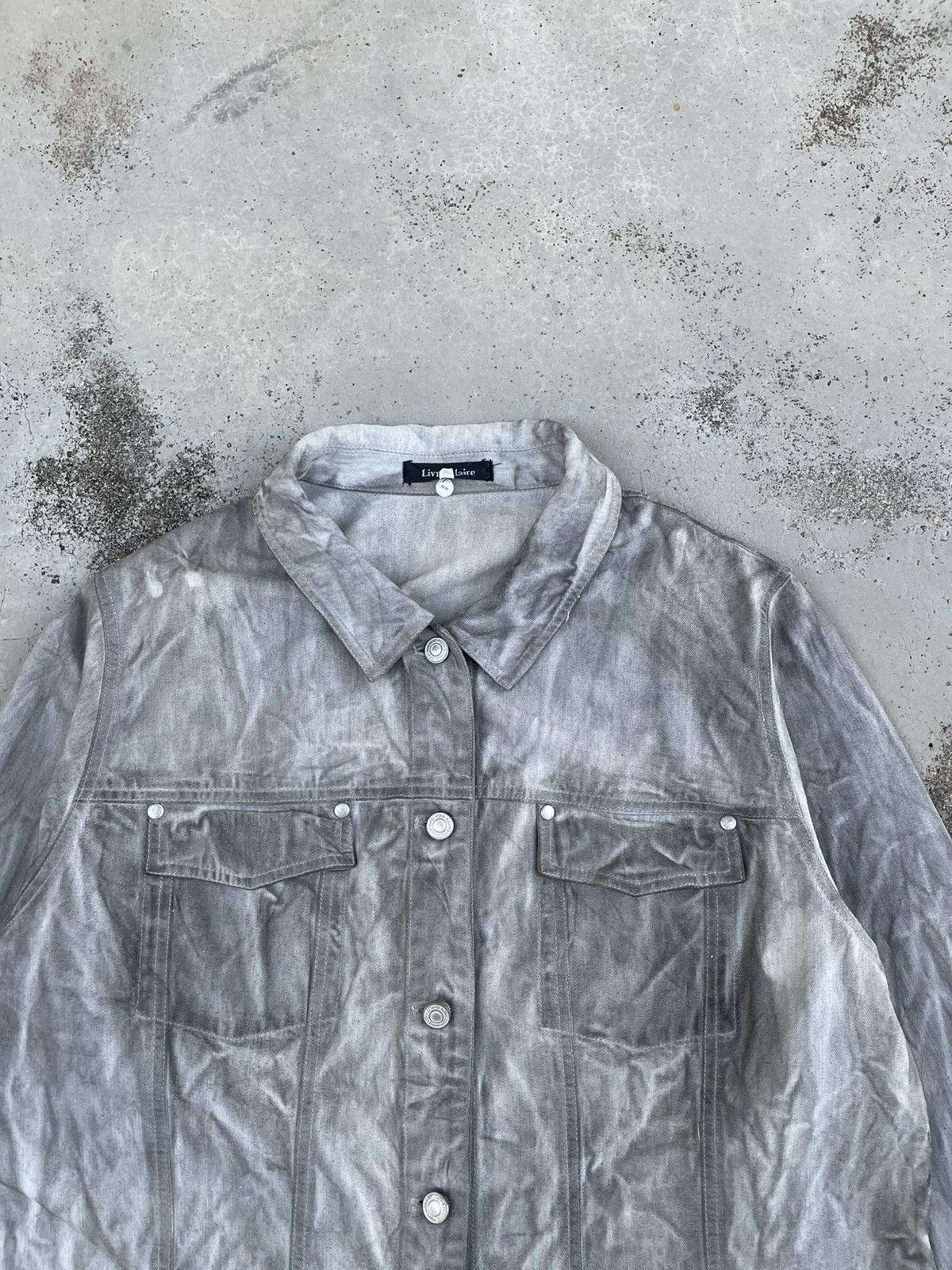 Other OIL STAINS STYLE DENIM LIRVE CLAIRE JACKET Size US M / EU 48-50 / 2 - 2 Thumbnail