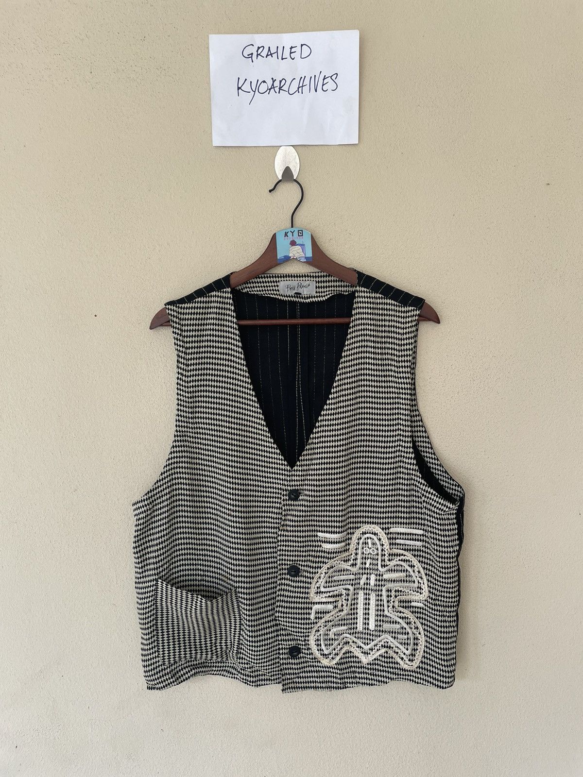 Japanese Brand × Vintage VINTAGE PEIL BLANCA EMBROIDERED VEST Size US L / EU 52-54 / 3 - 1 Thumbnail