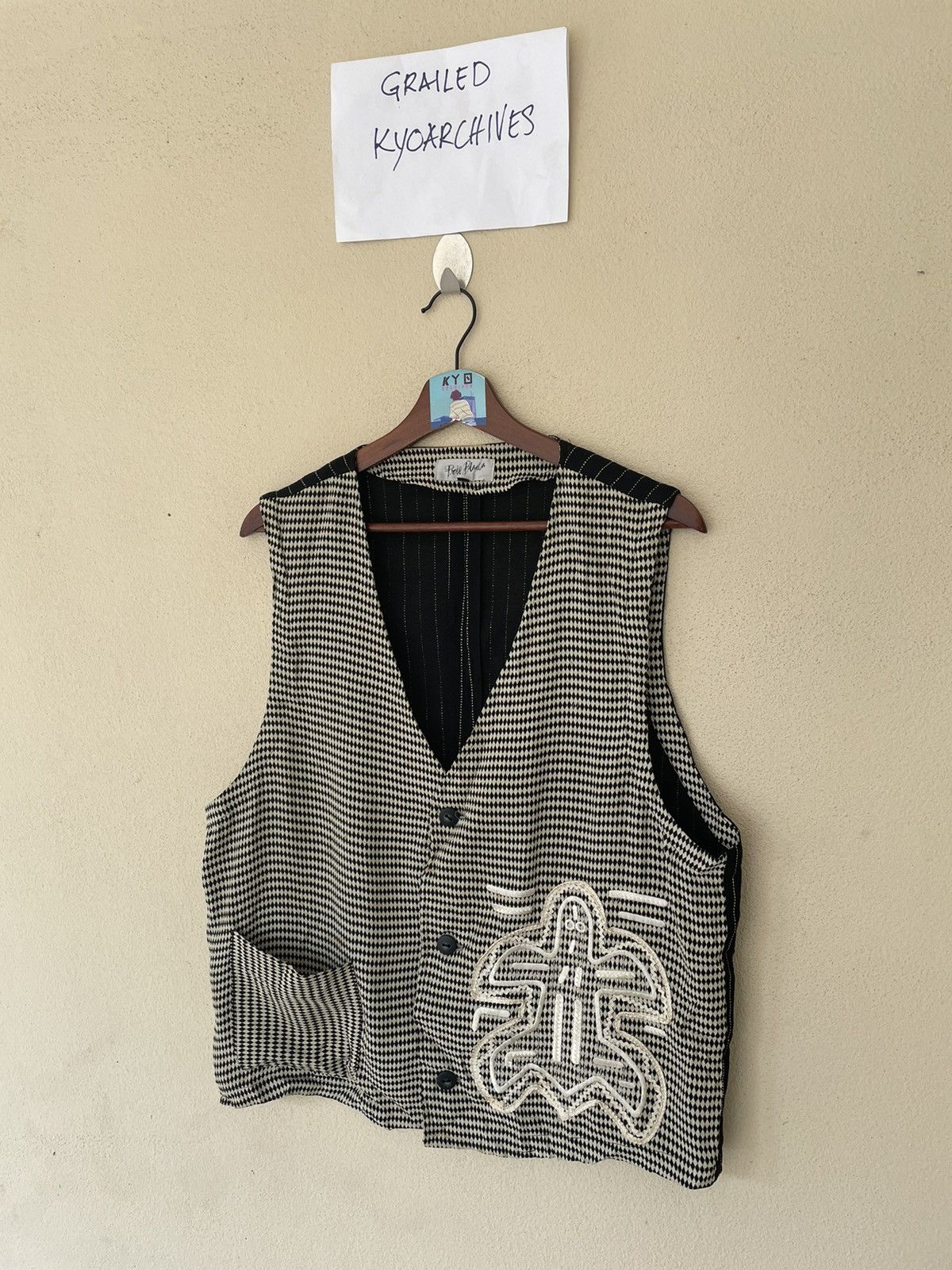 Japanese Brand × Vintage VINTAGE PEIL BLANCA EMBROIDERED VEST Size US L / EU 52-54 / 3 - 2 Thumbnail