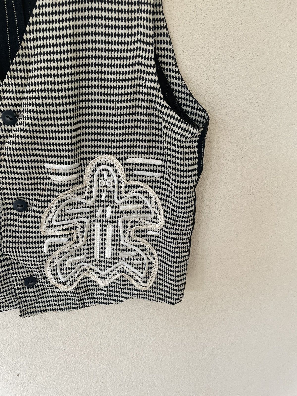 Japanese Brand × Vintage VINTAGE PEIL BLANCA EMBROIDERED VEST Size US L / EU 52-54 / 3 - 4 Thumbnail