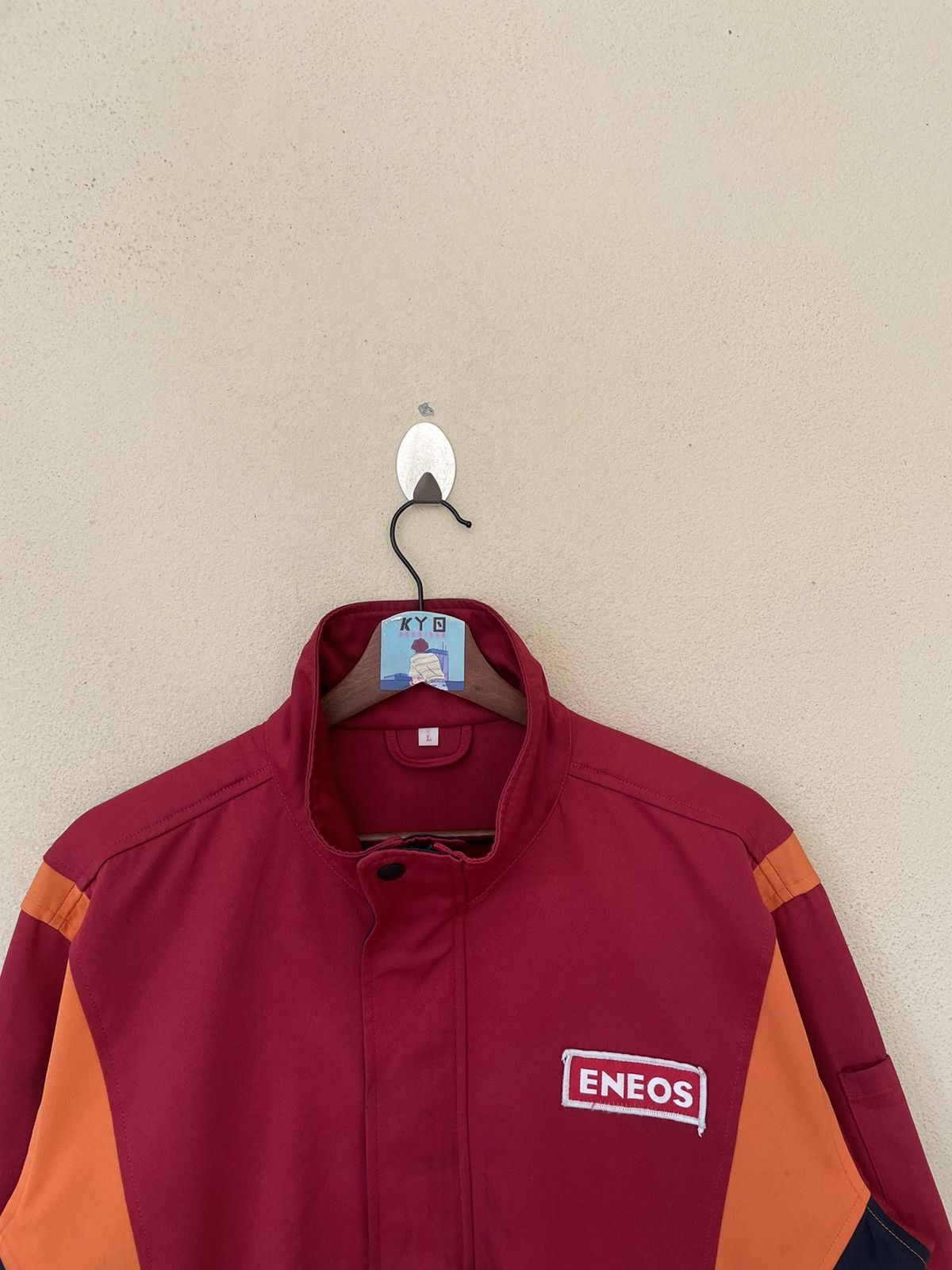 Japanese Brand VINTAGE ENEOS x INITIAL D JACKET Size US L / EU 52-54 / 3 - 5 Thumbnail