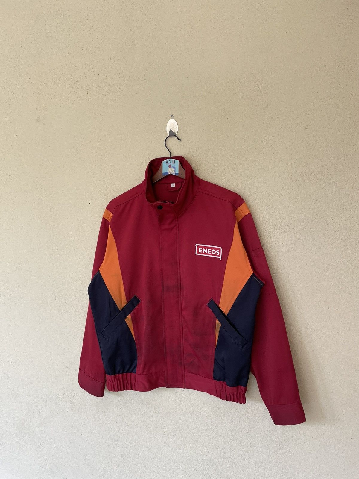 Japanese Brand VINTAGE ENEOS x INITIAL D JACKET Size US L / EU 52-54 / 3 - 4 Thumbnail
