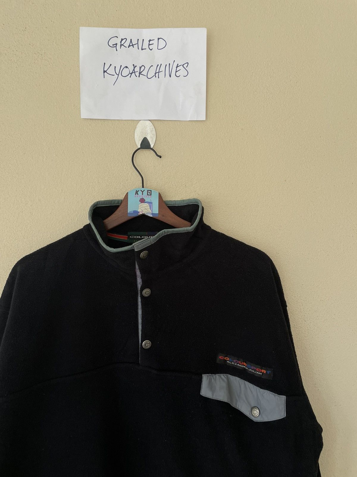 Alexander Julian ALEXANDER JULIAN FLEECE JACKET Size US L / EU 52-54 / 3 - 3 Thumbnail
